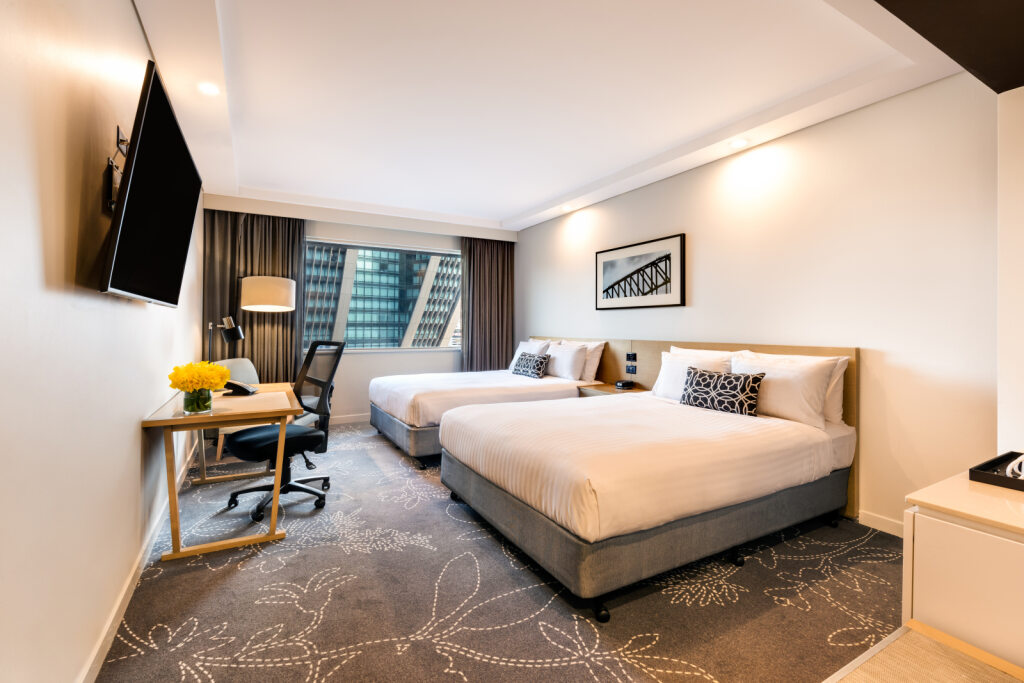 Twin Deluxe Two Double Beds