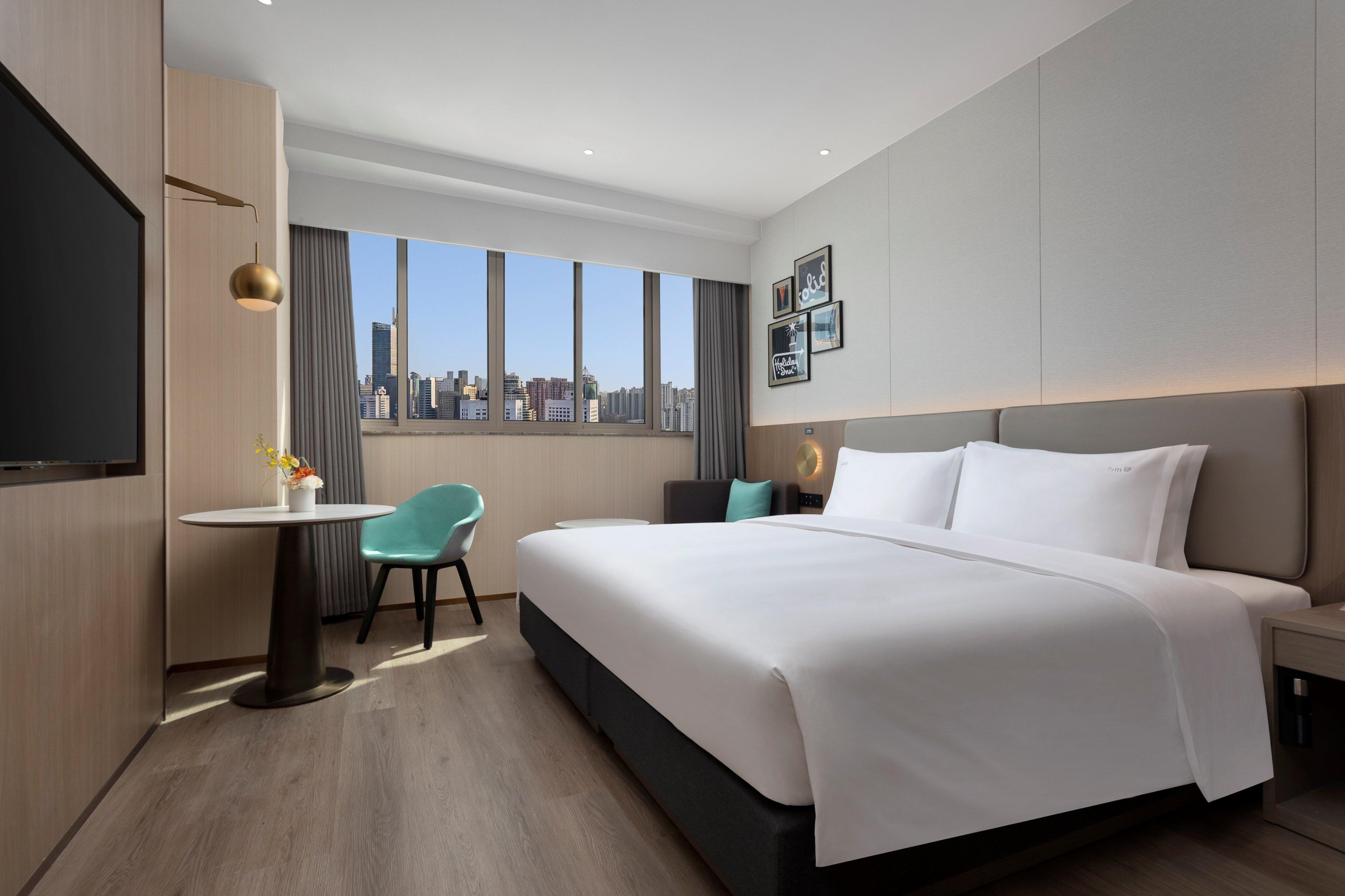 Double City View King Bed