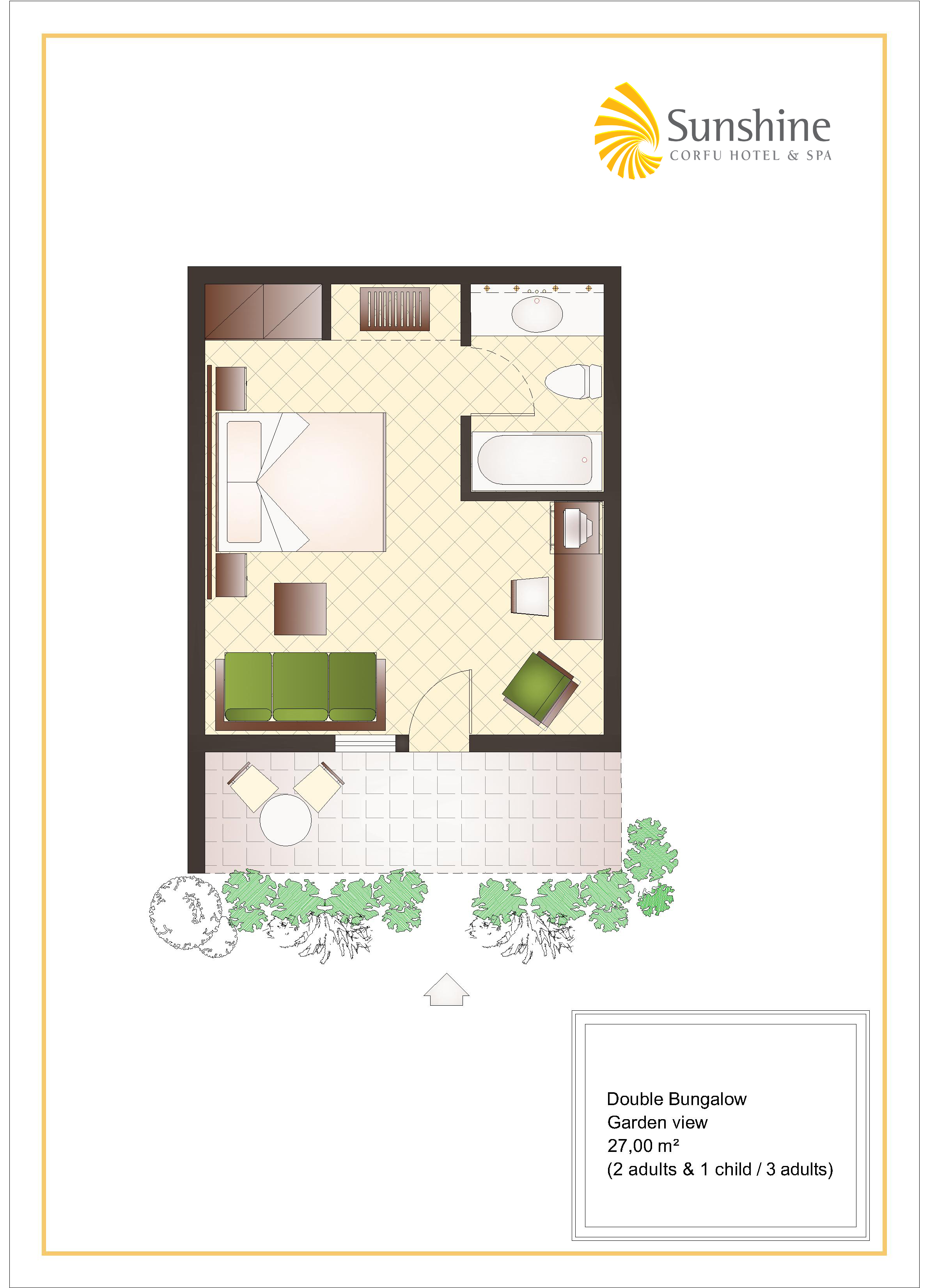 Bungalow Garden View