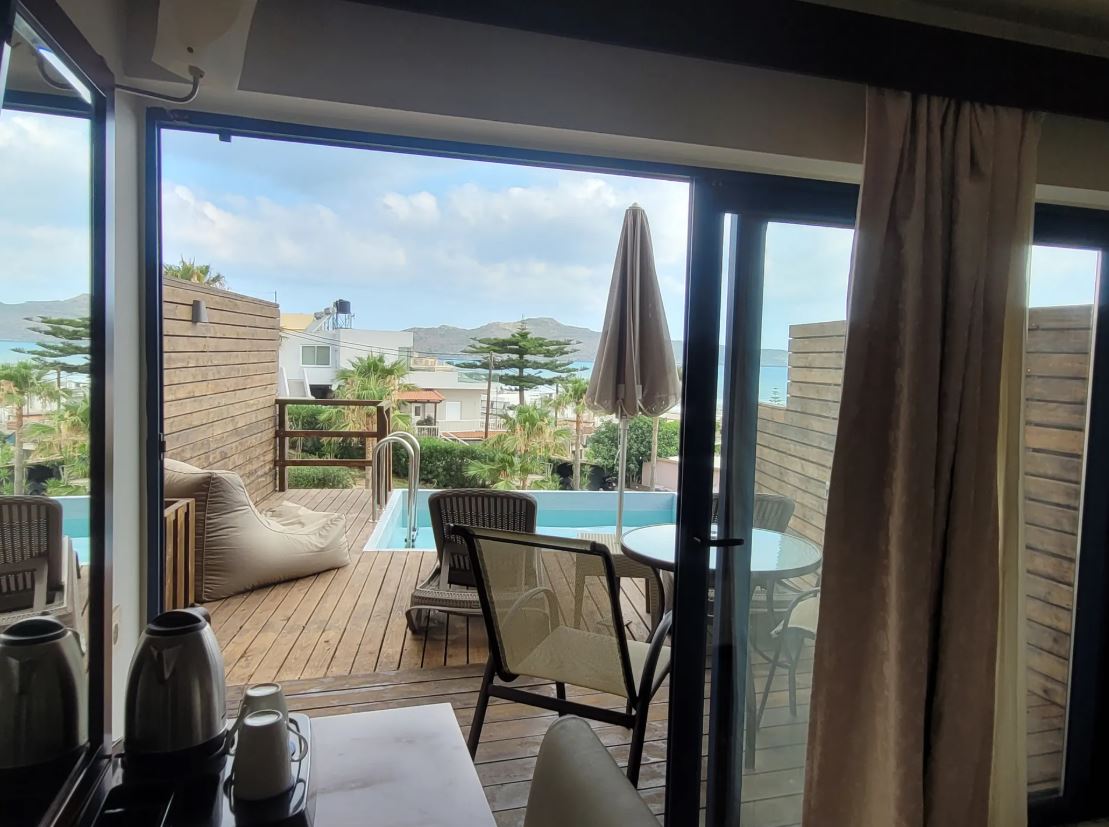 Double or Twin Sea View with Private Pool