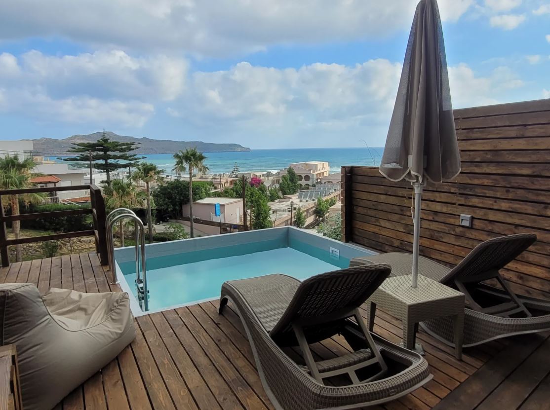 Double or Twin Sea View with Private Pool