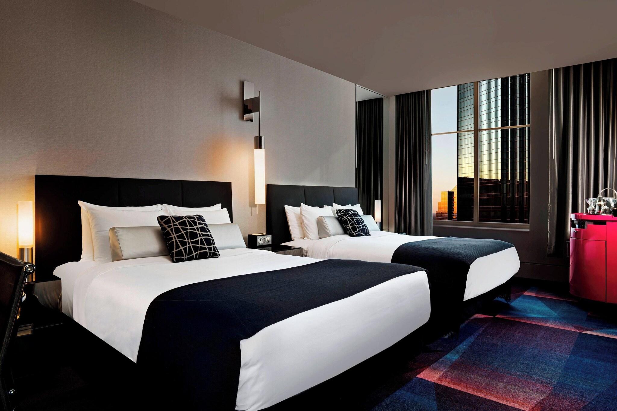 Quadruple Two Queen Beds