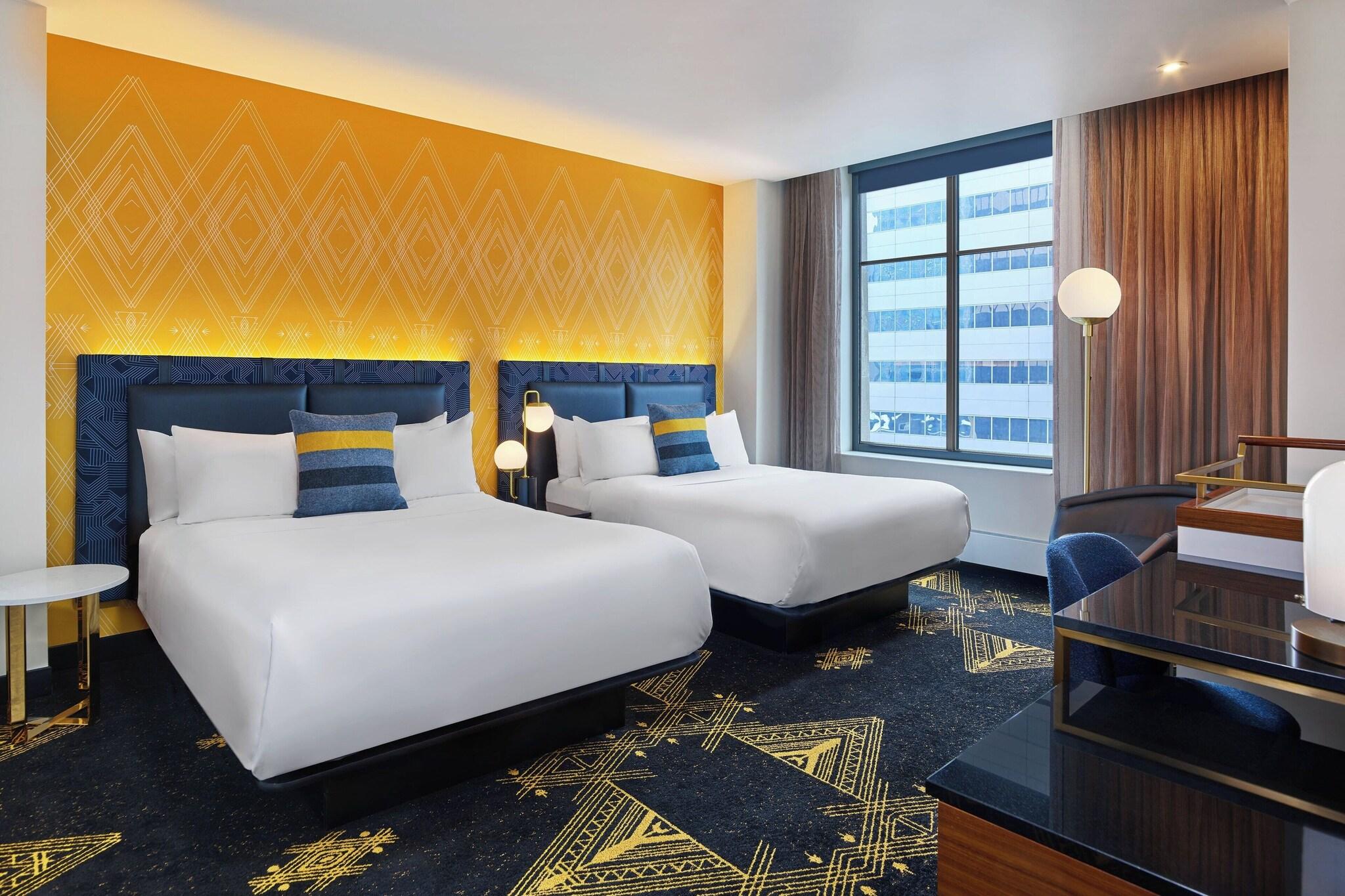 Quadruple Two Queen Beds