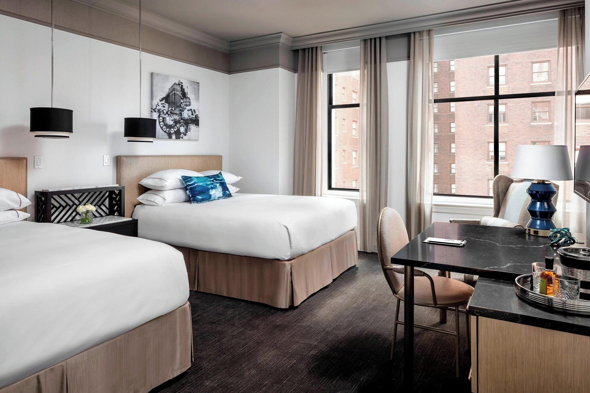 Quadruple Two Queen Beds