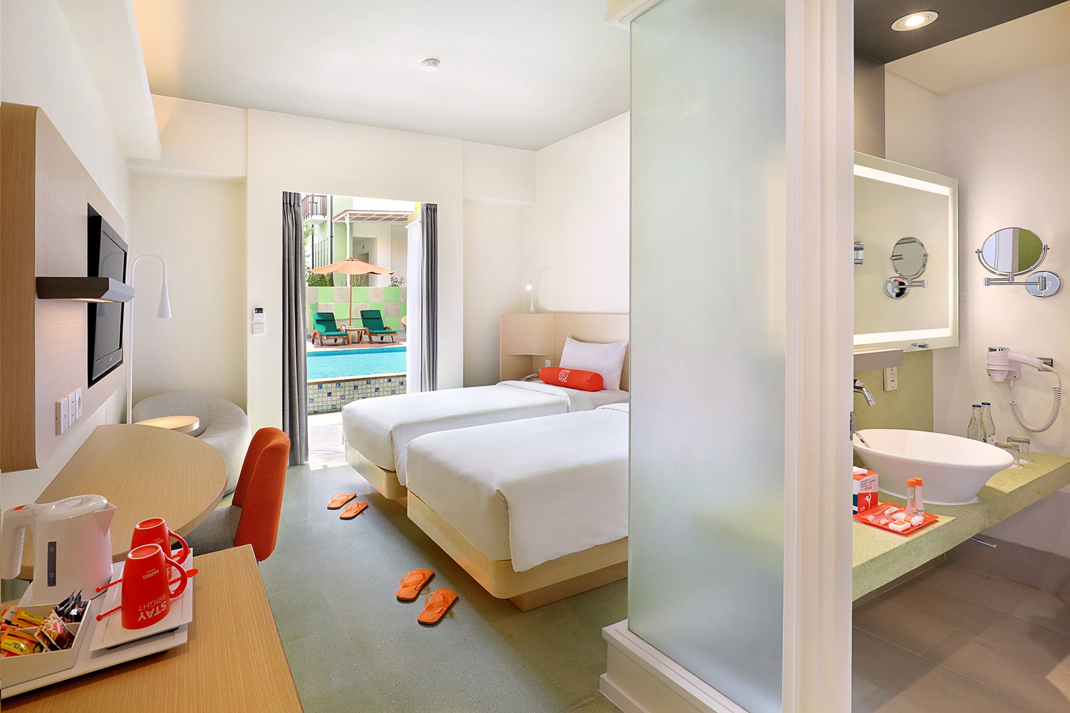 Double or Twin Superior Pool View