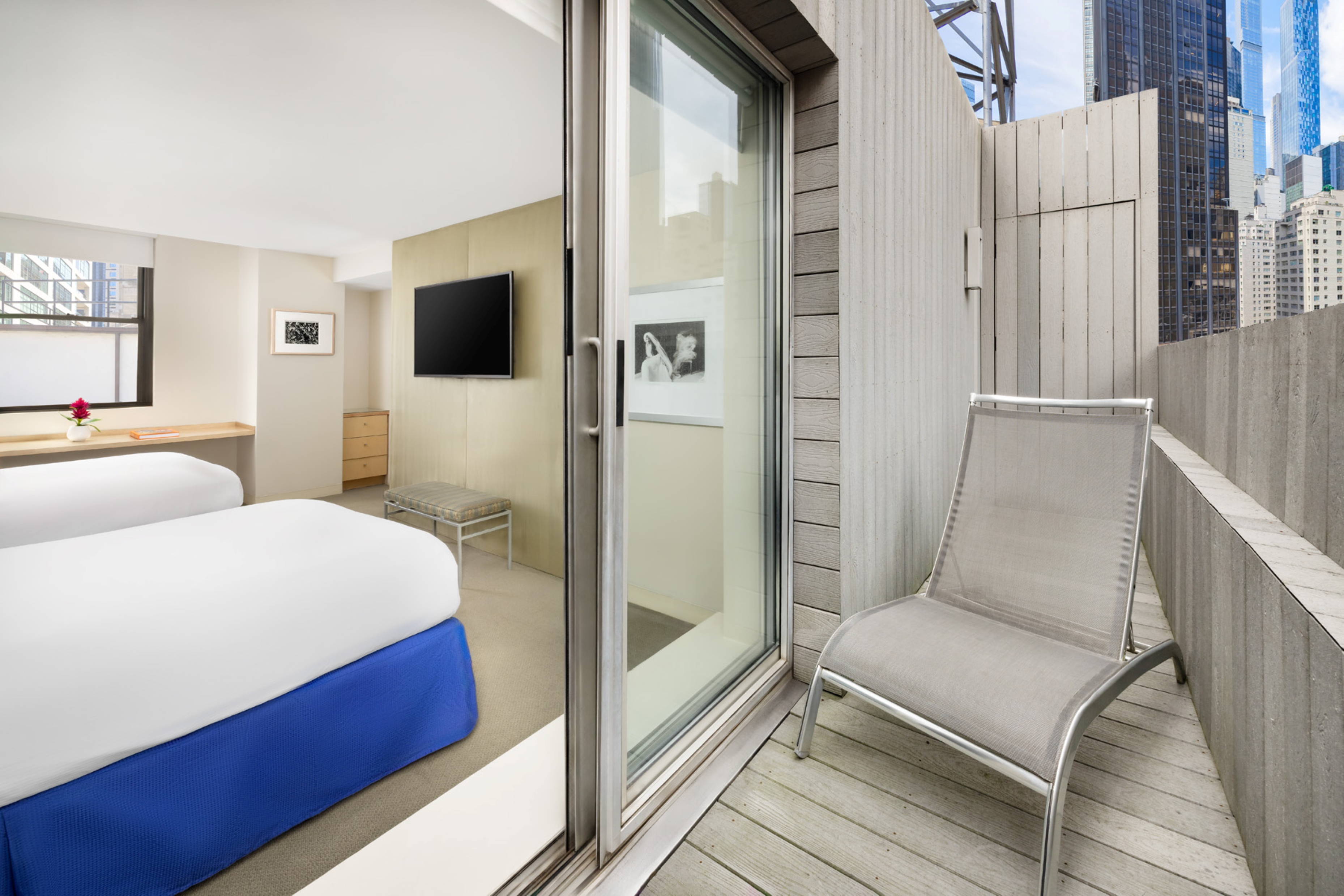 Double Two Double Beds