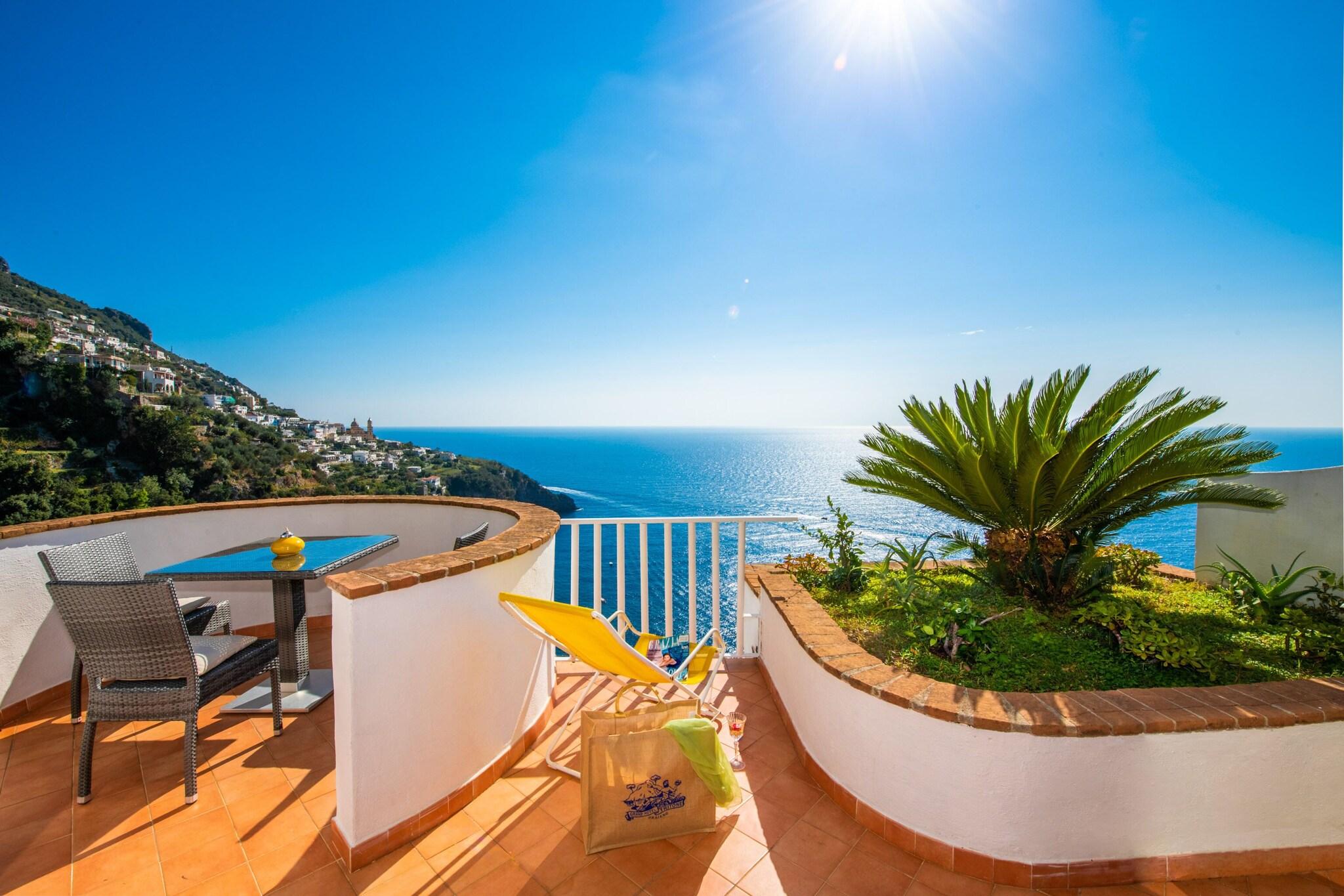 Quadruple Deluxe Sea View with Balcony