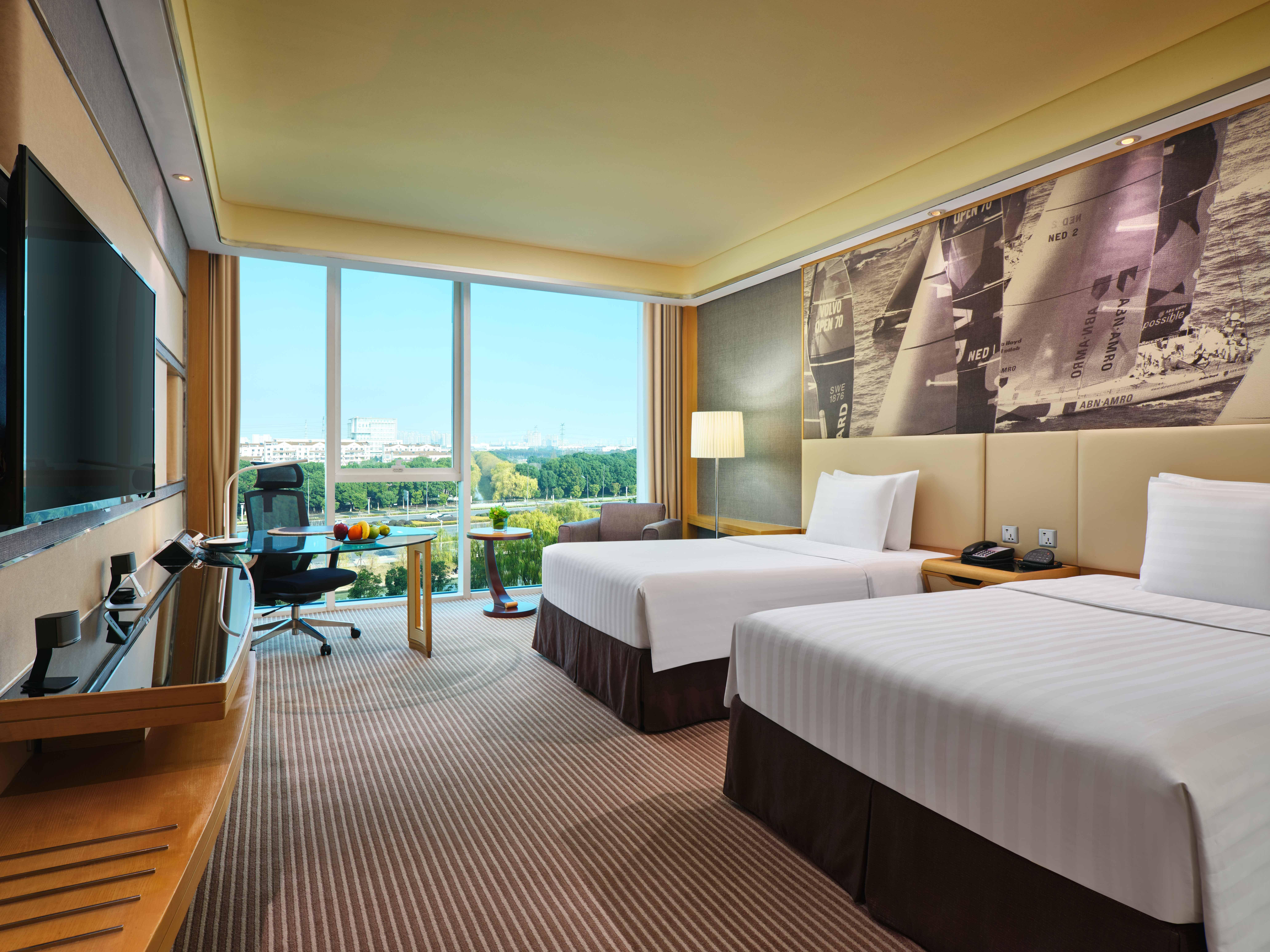 Twin Two Double Beds