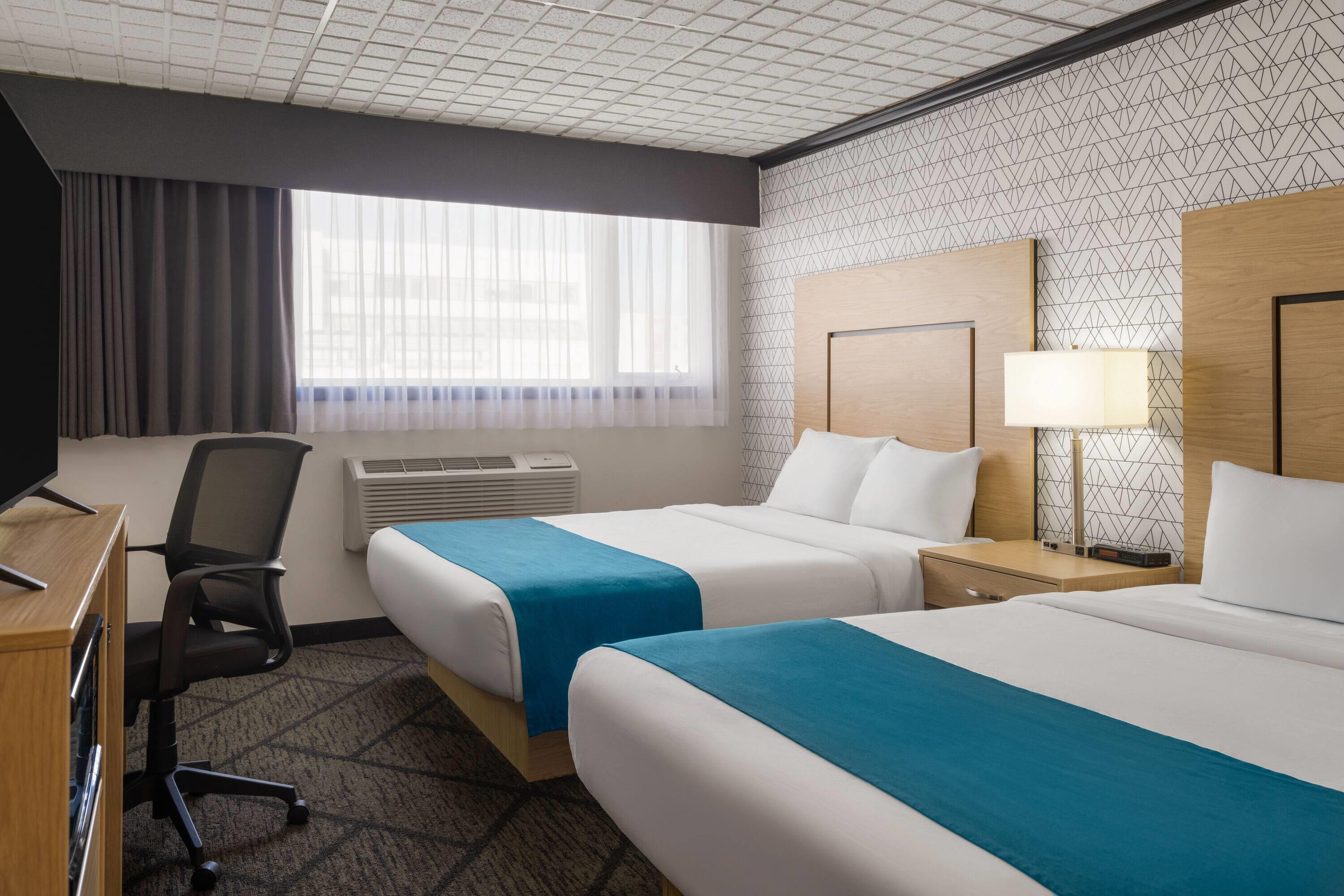 Double Two Queen Beds