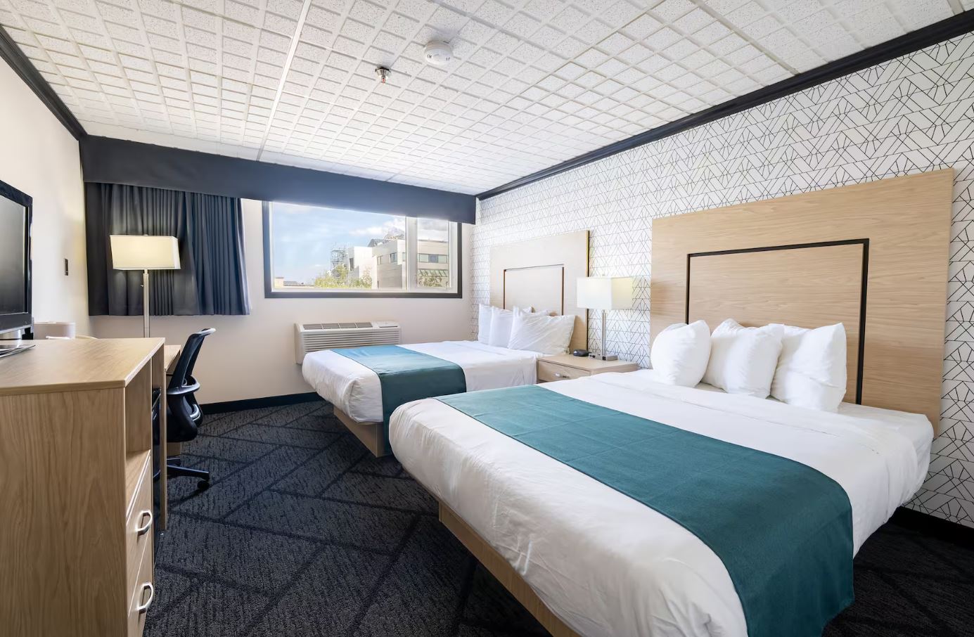 Double Two Queen Beds