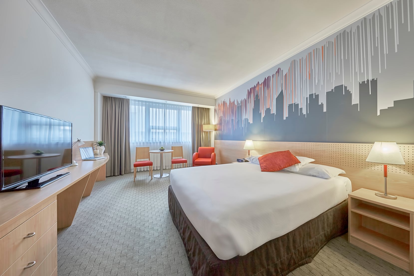 Double Queen Size Bed