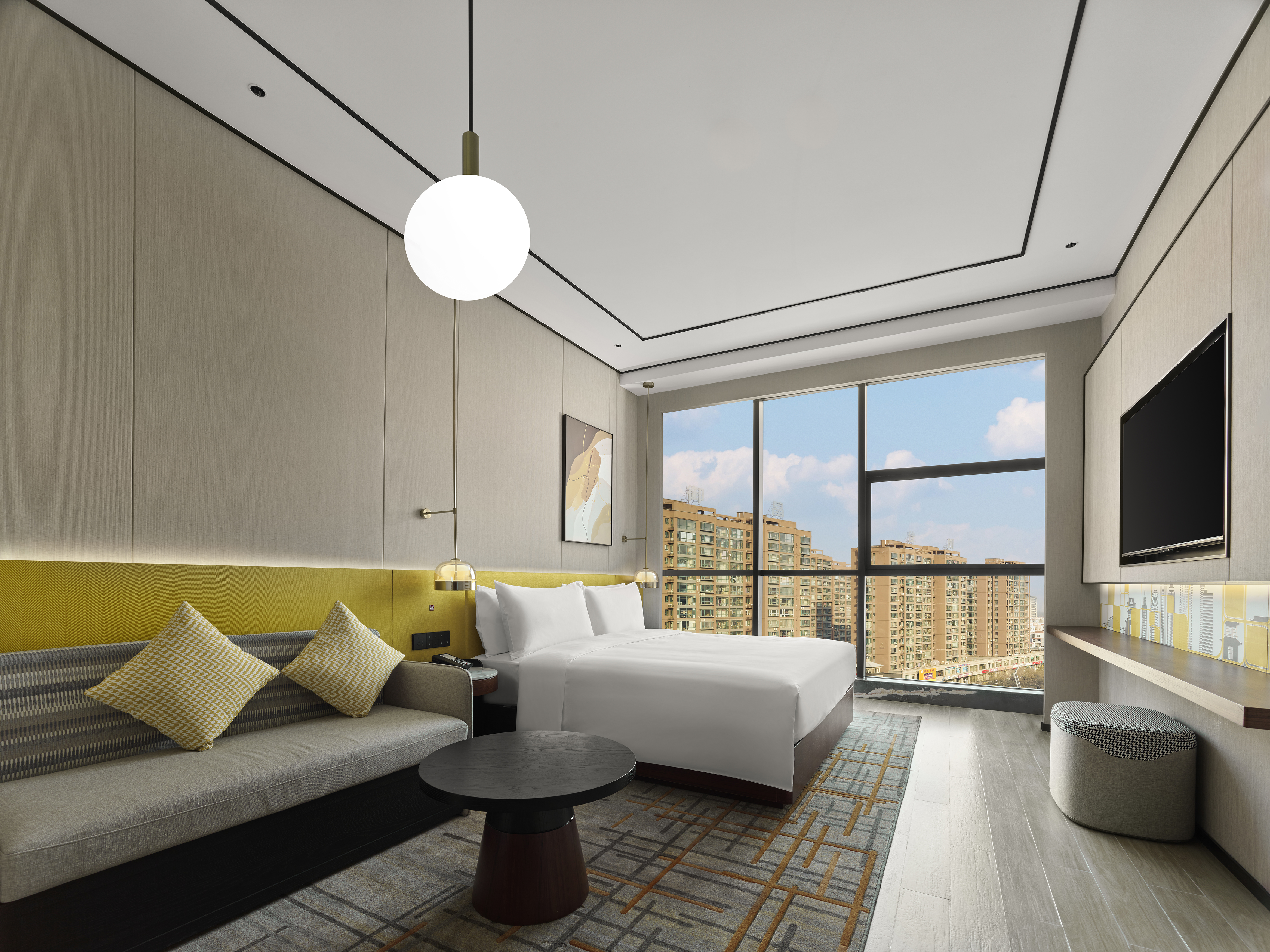 Double Guest Room King Bed