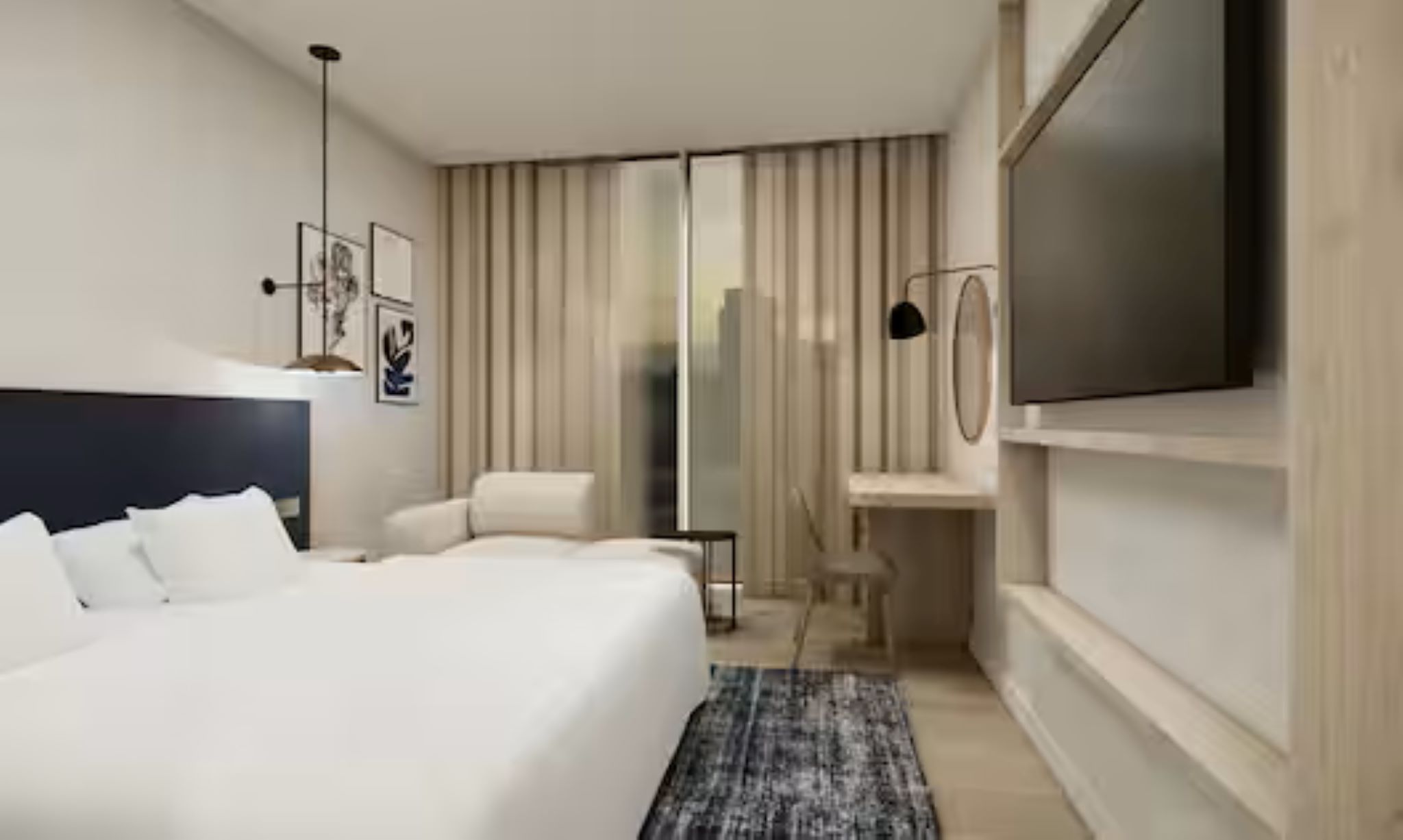 Double King Size Bed