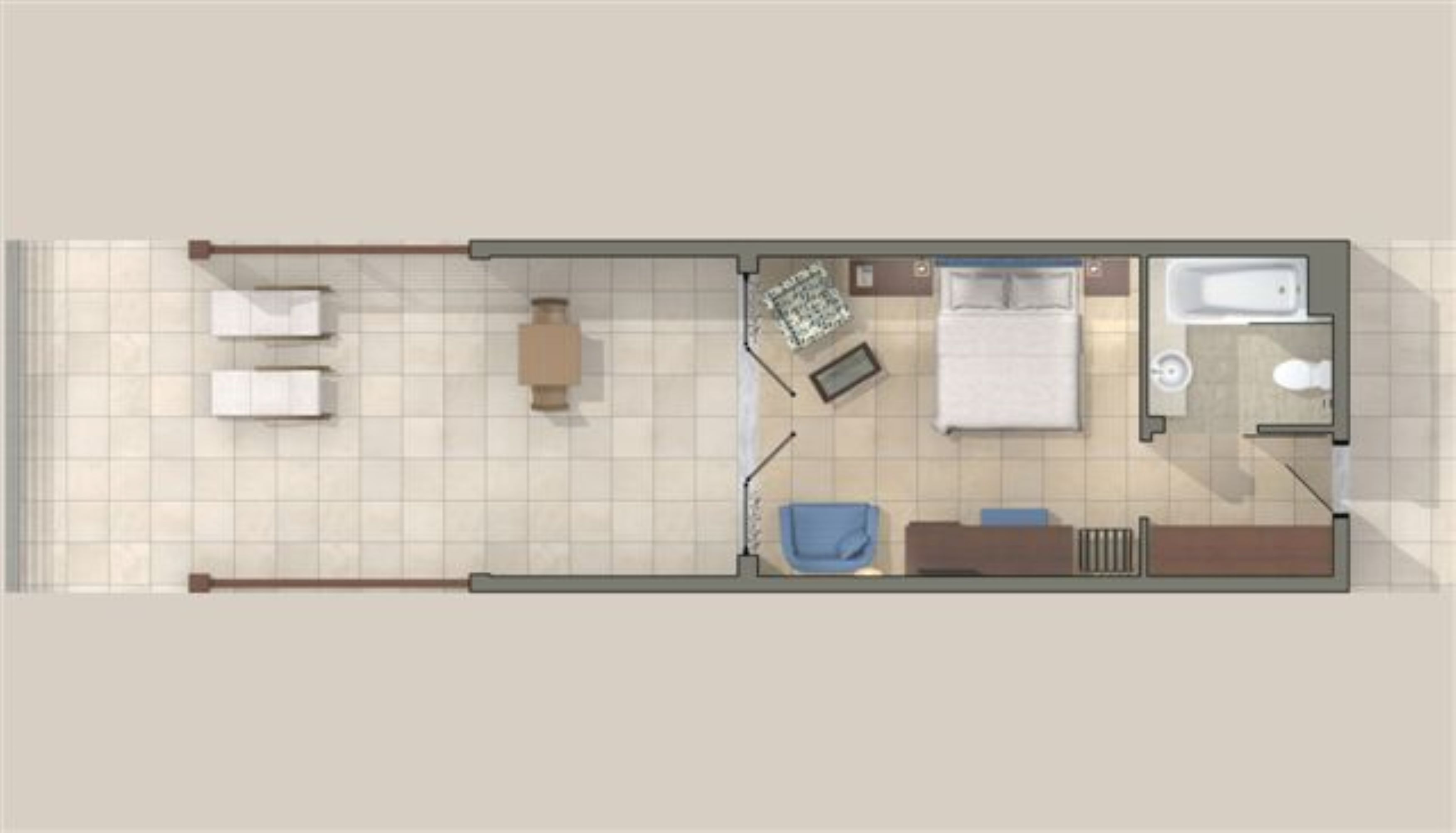 Double or Twin Superior Sea View