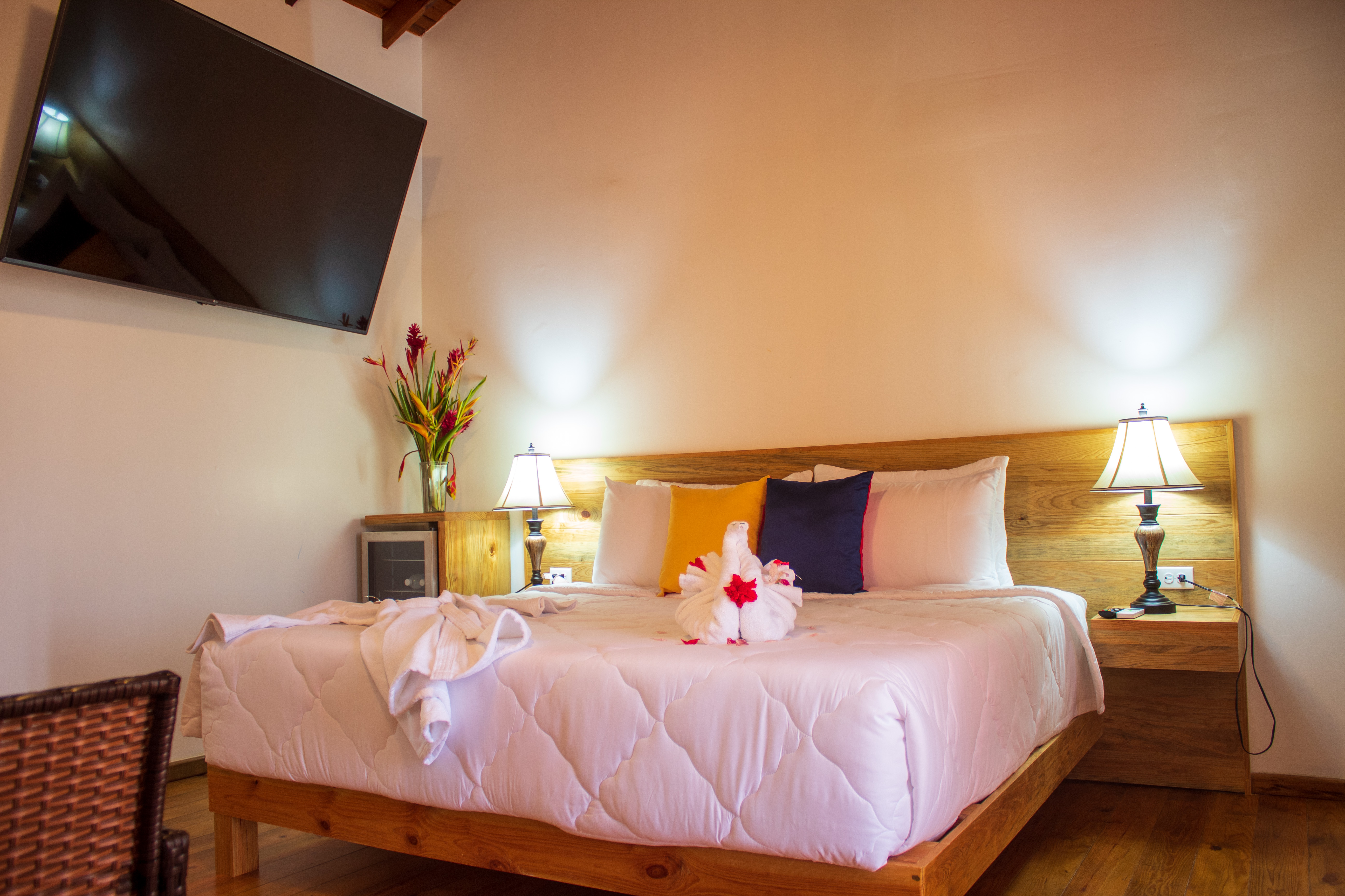 Double Queen Size Bed