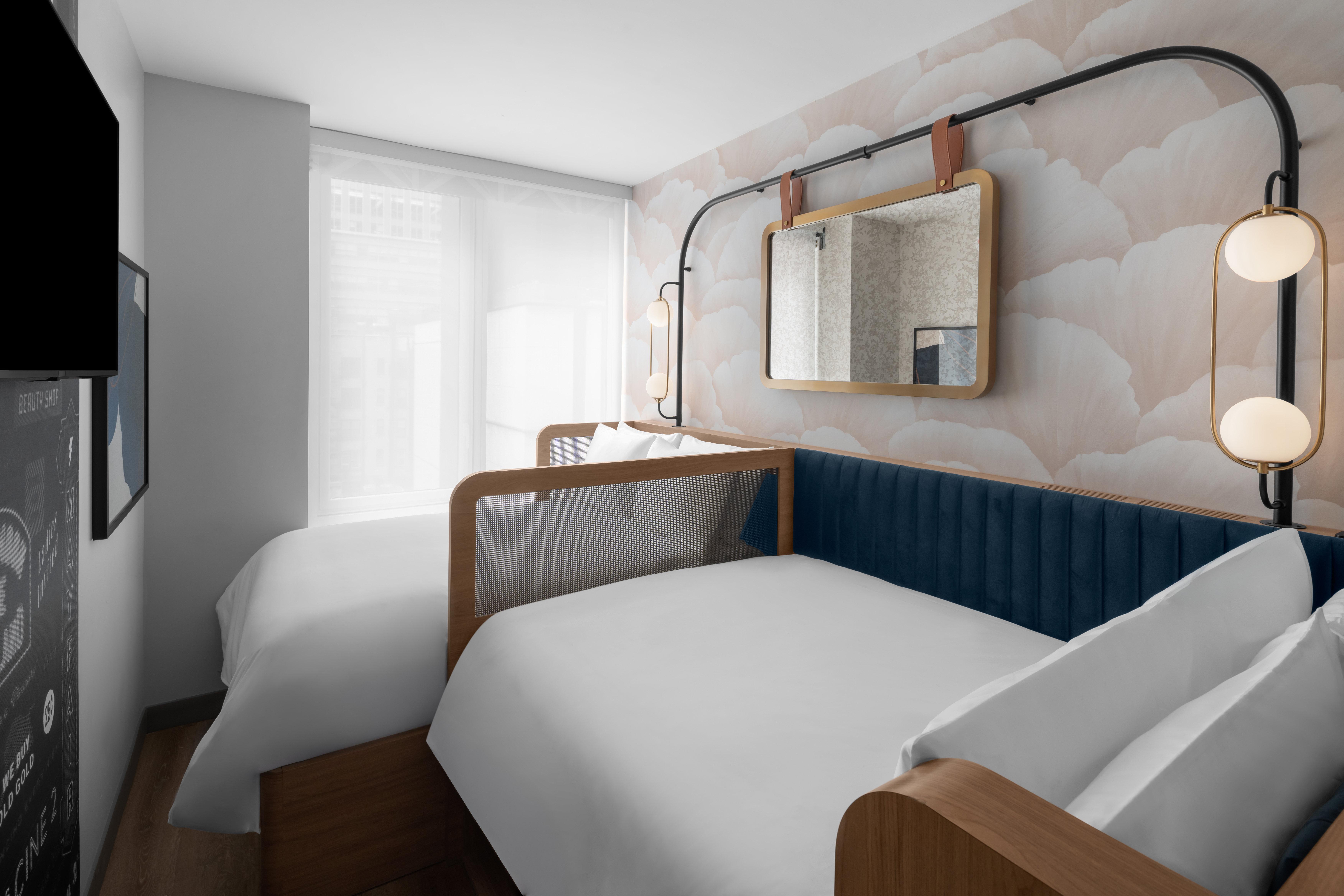 Double Two Double Beds