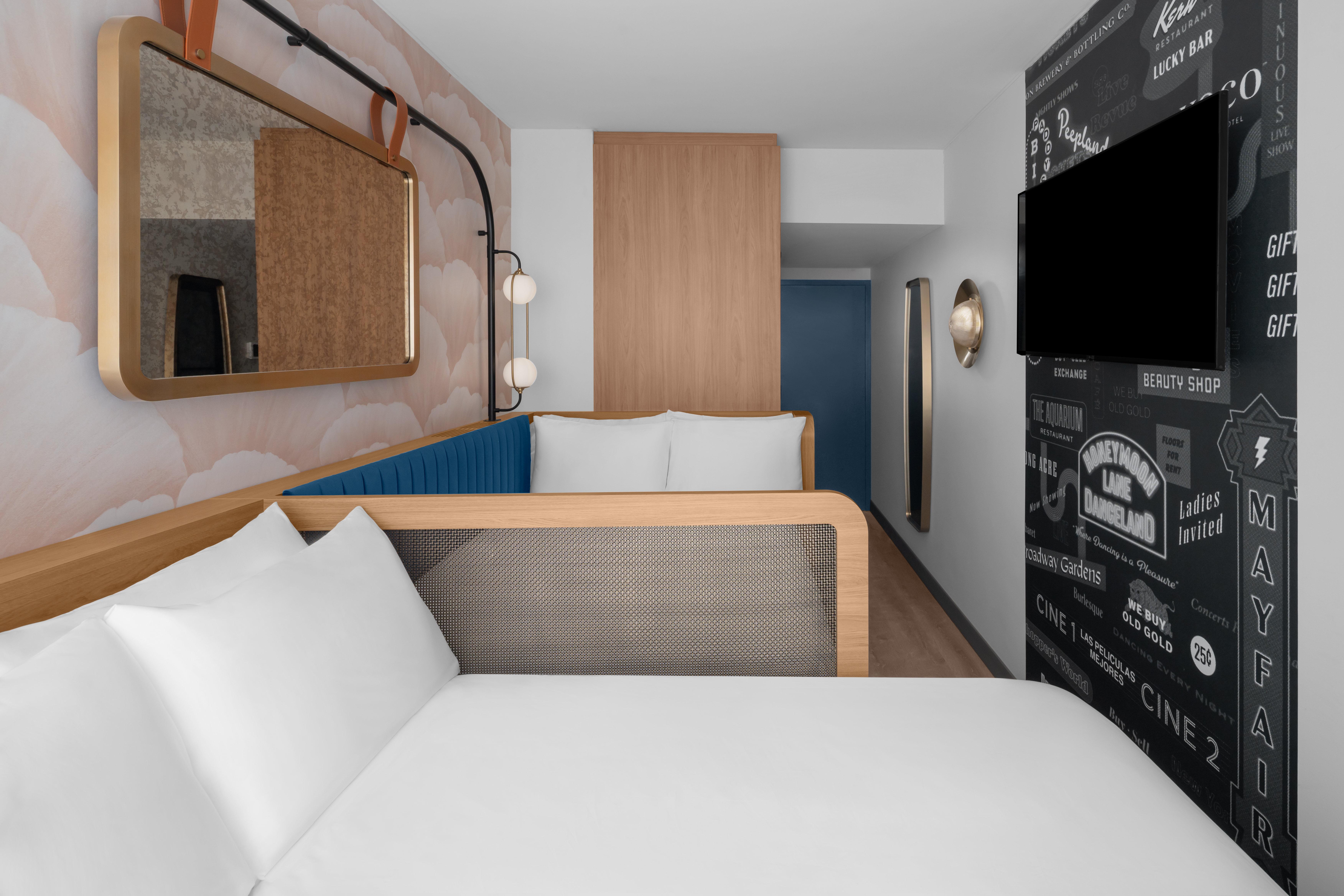 Double Two Double Beds