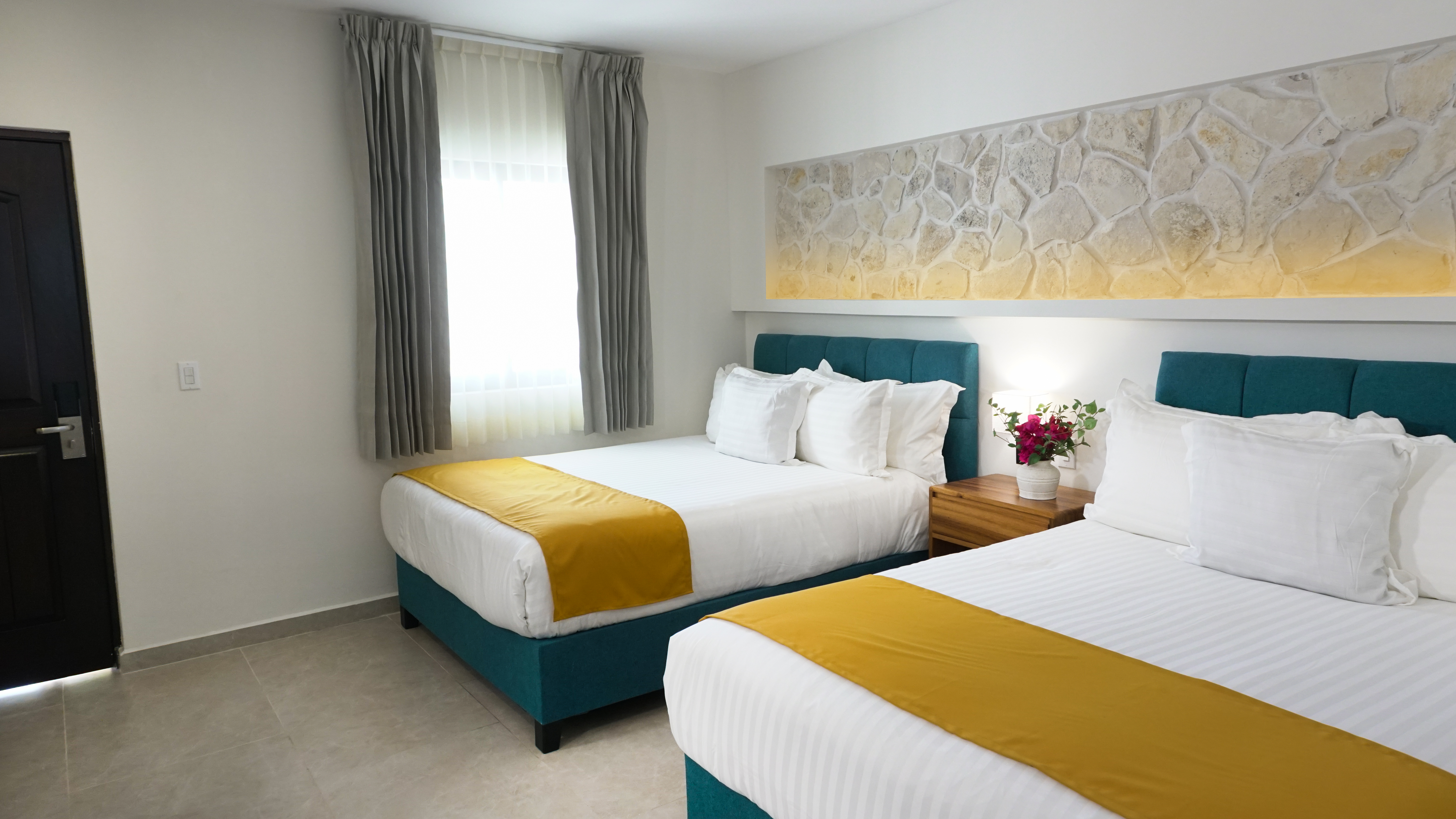 Double Two Queen Beds