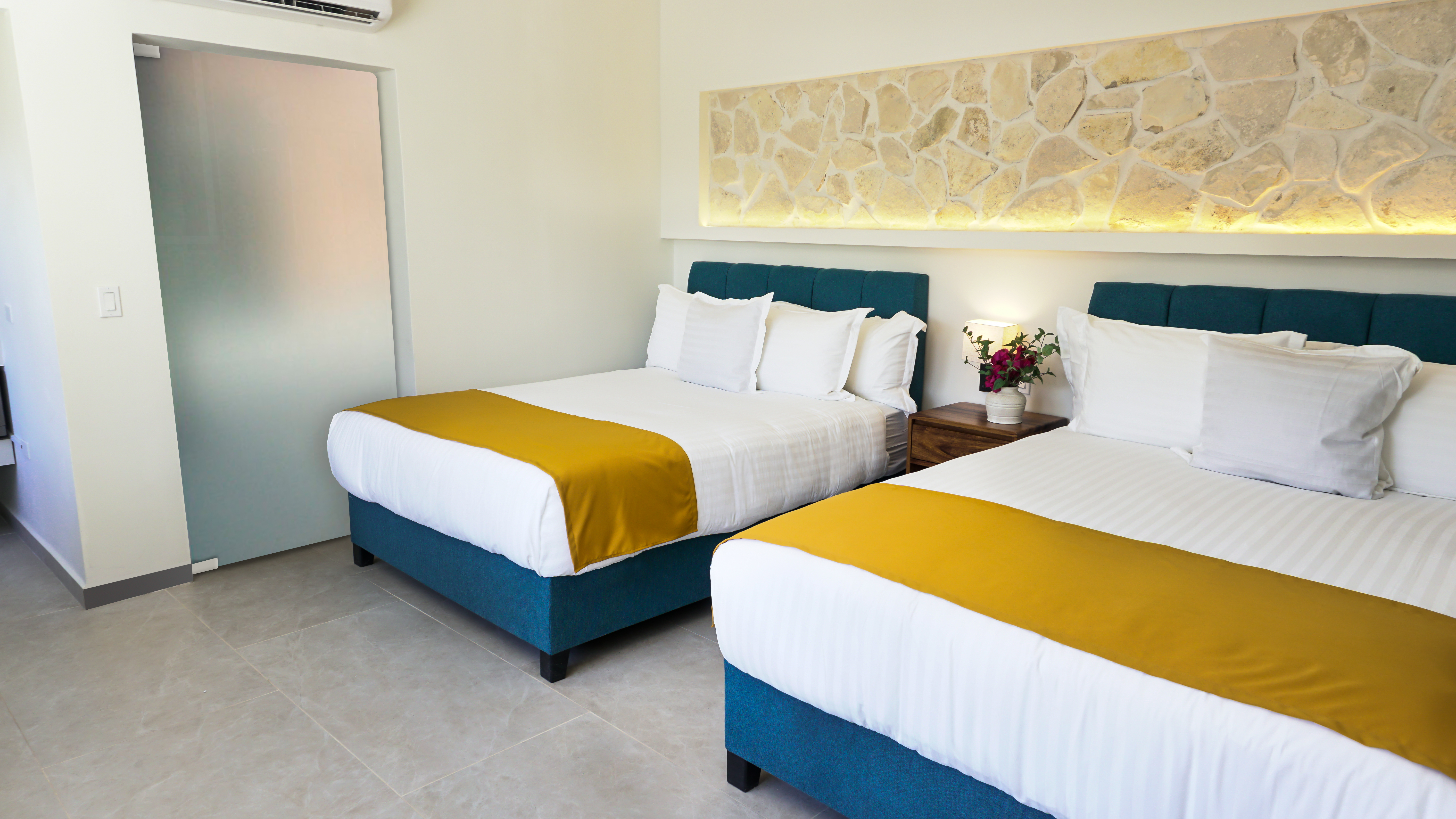 Double Two Queen Beds