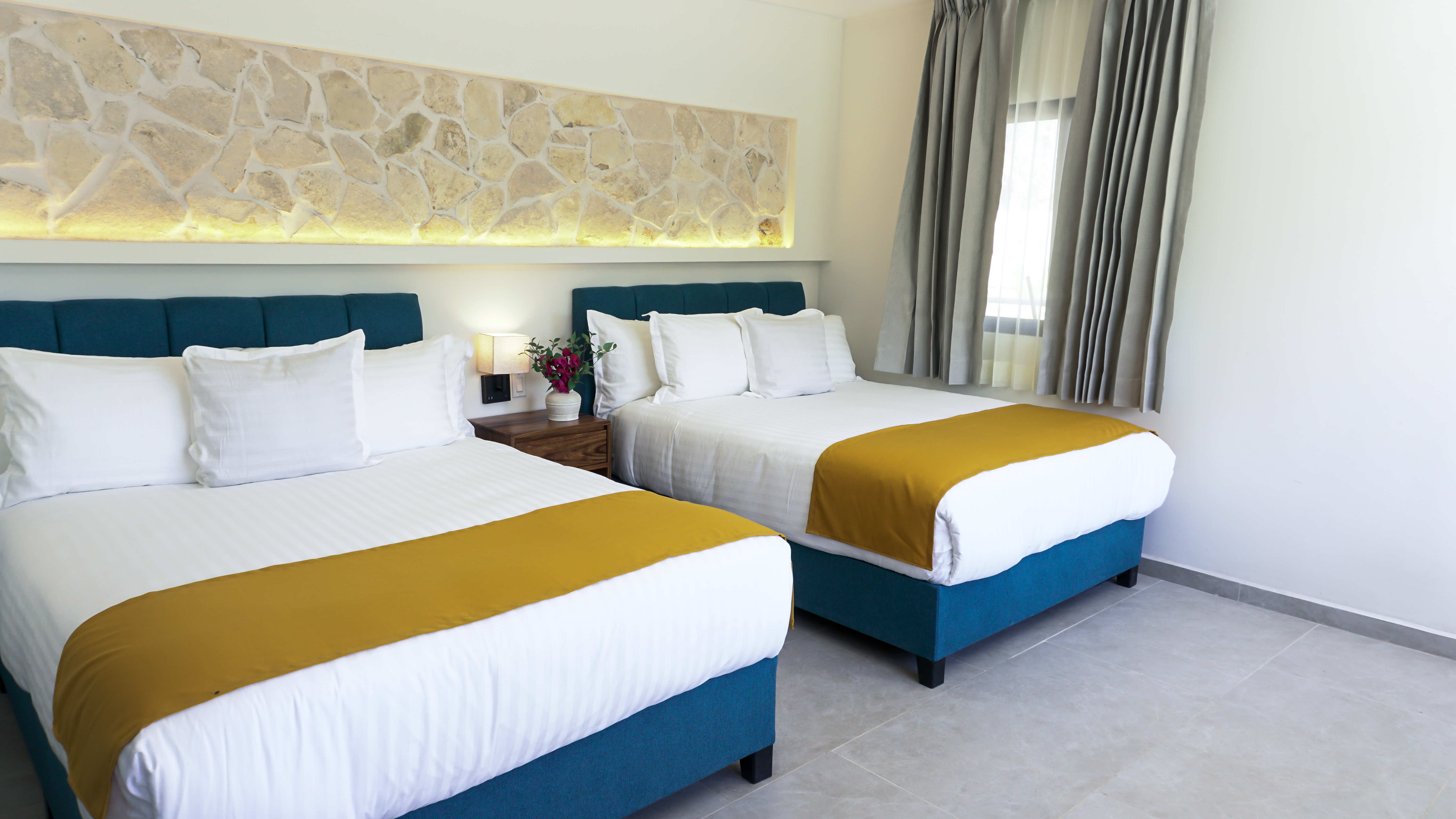 Double Two Queen Beds