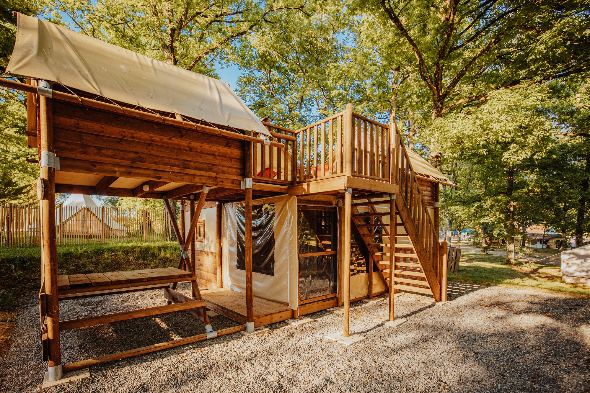 Tent Three Bedrooms One Bathroom