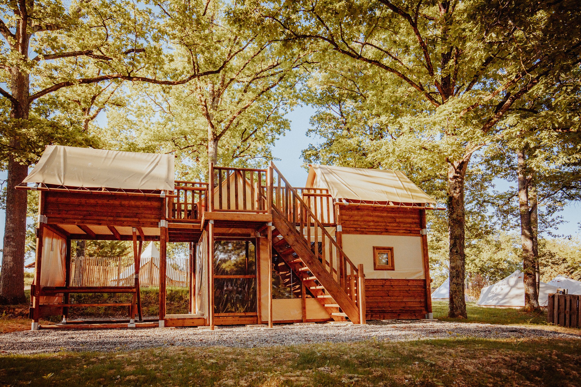 Tent Three Bedrooms One Bathroom