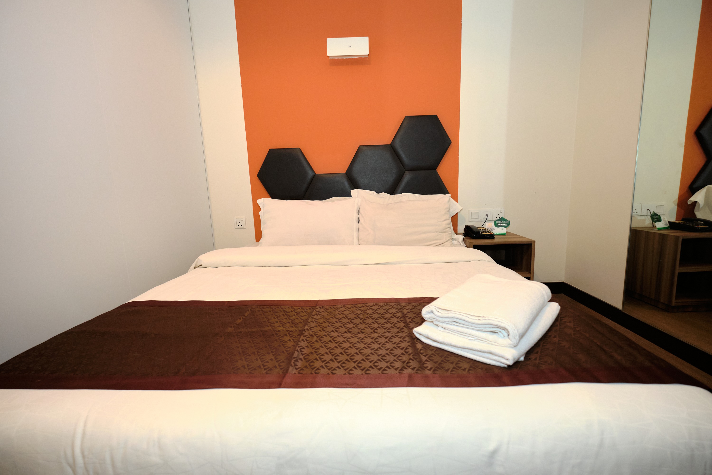 Double Queen Size Bed