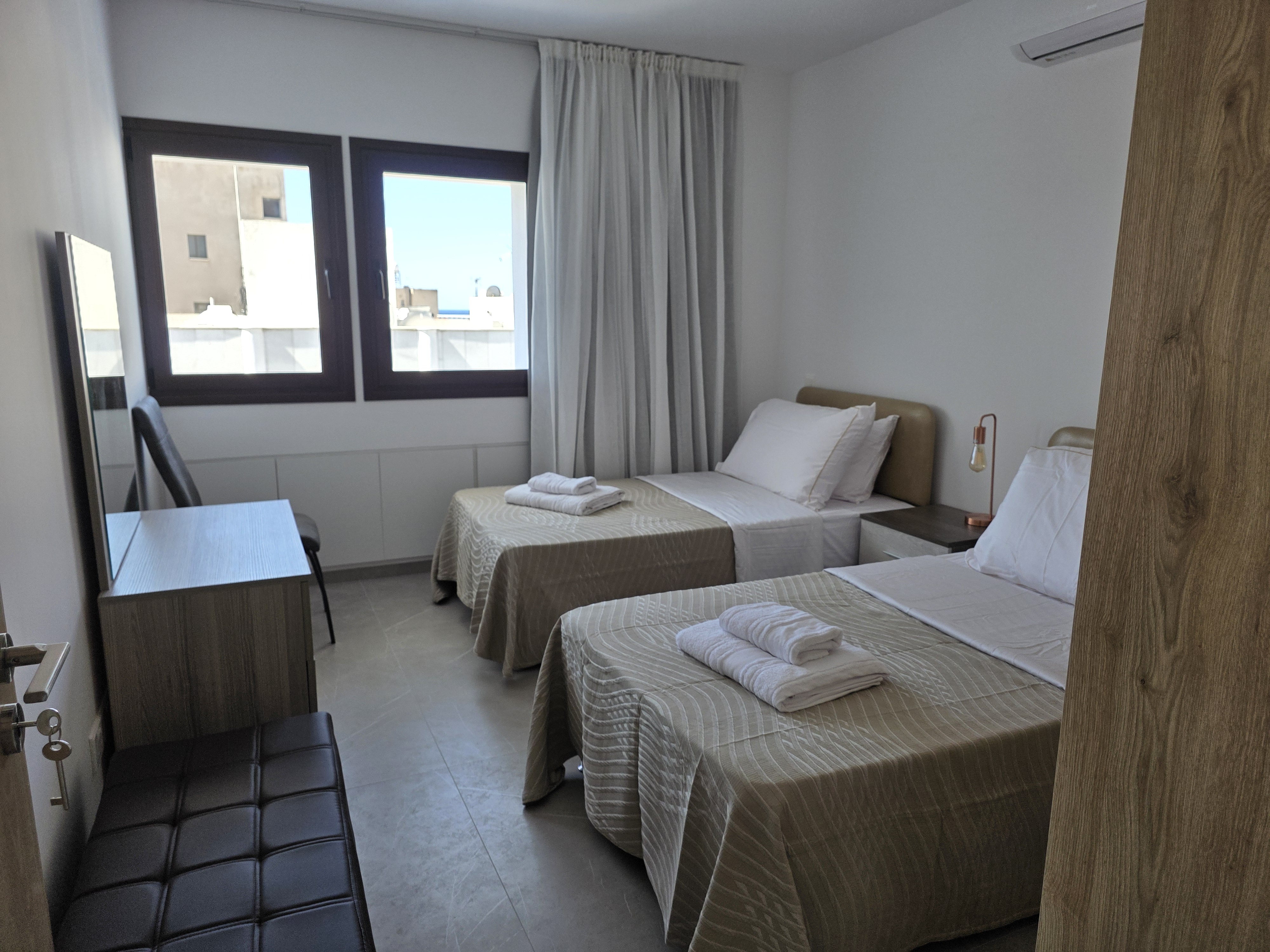 Apartment Two Bedrooms with Air Conditioning