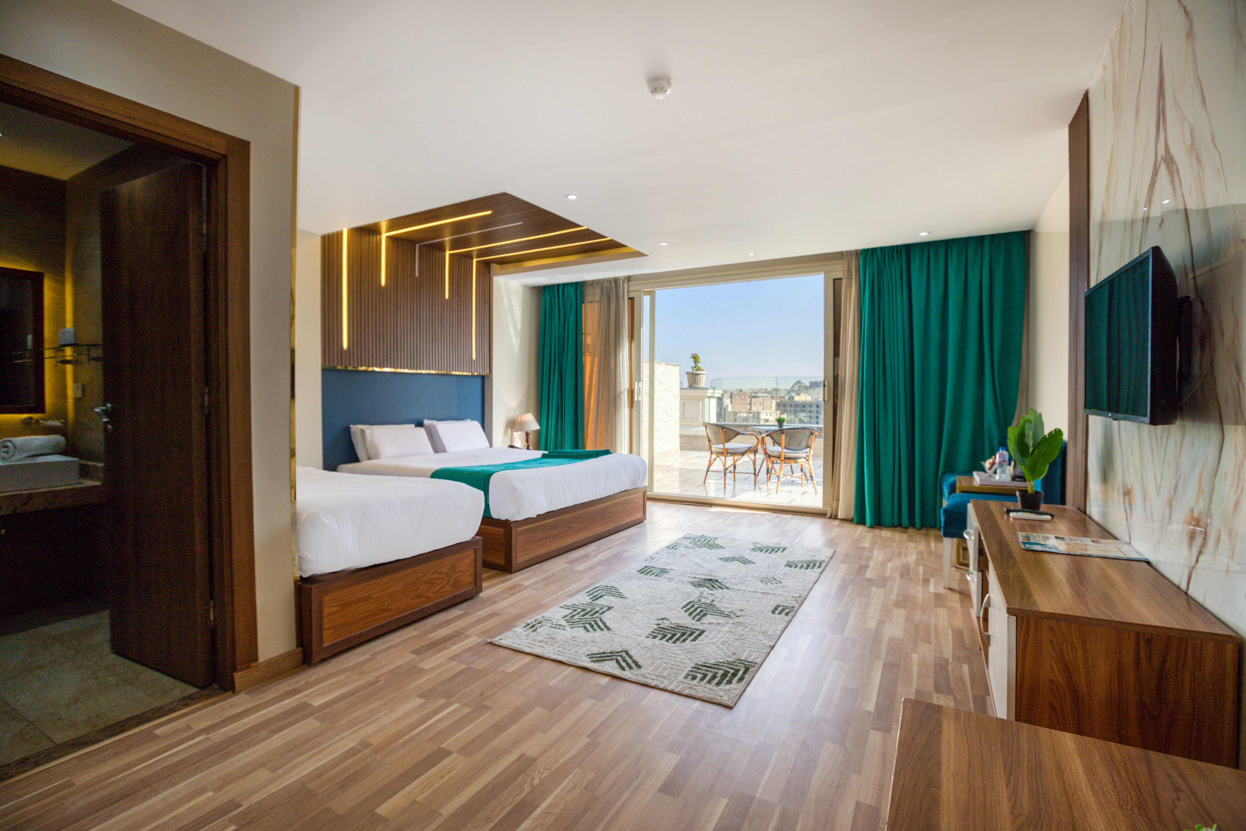 Family Room with Balcony