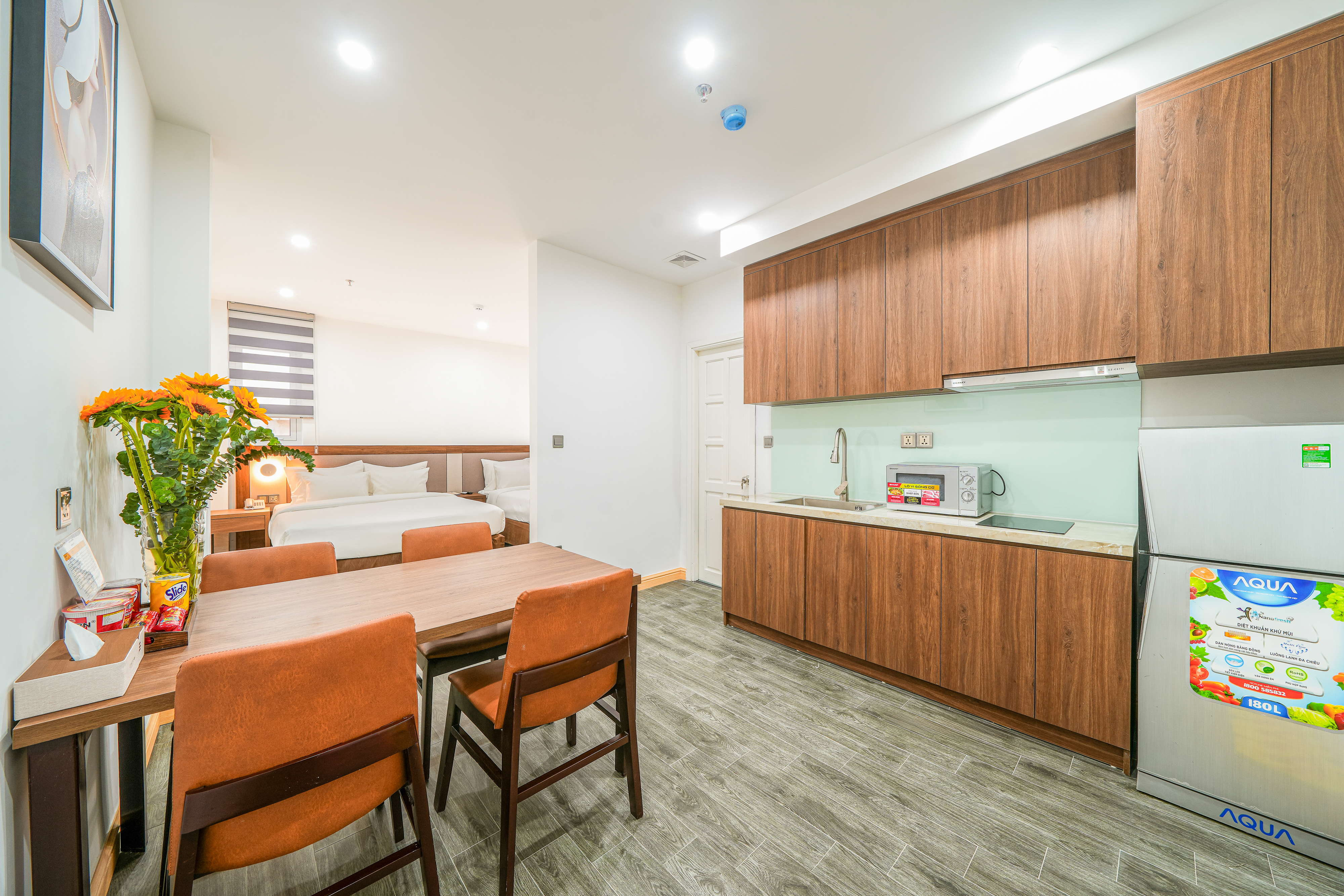 Quadruple Two Queen Beds