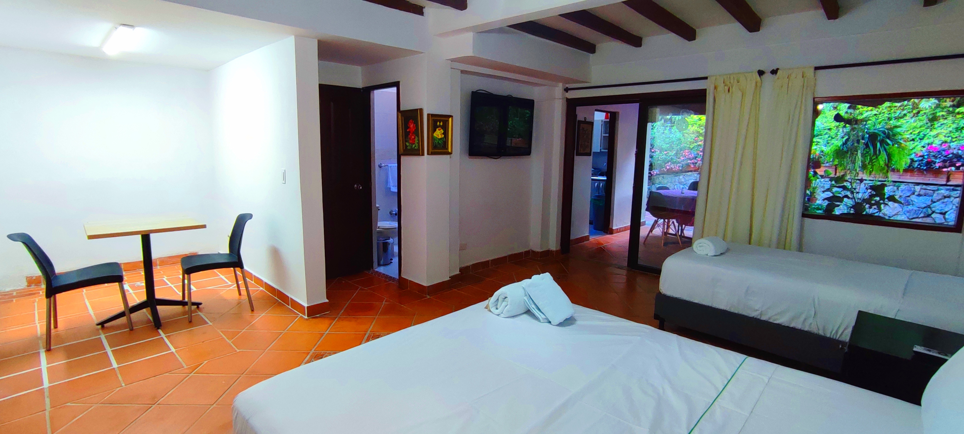 Family Room with Terrace