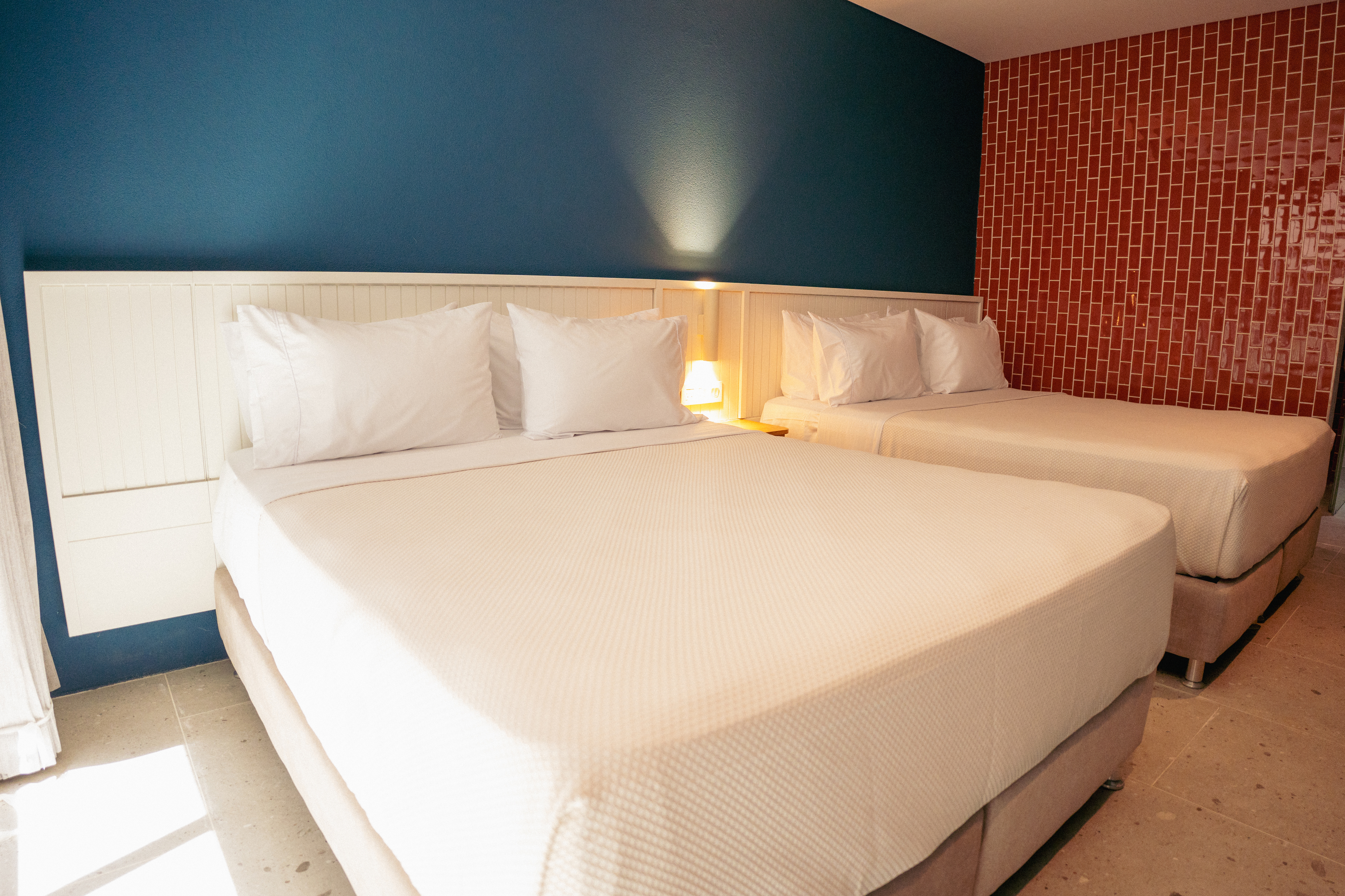 Quadruple Two Queen Beds