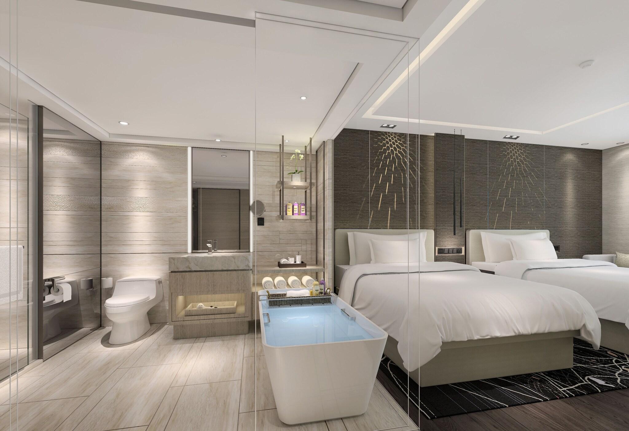 Double Two Double Beds