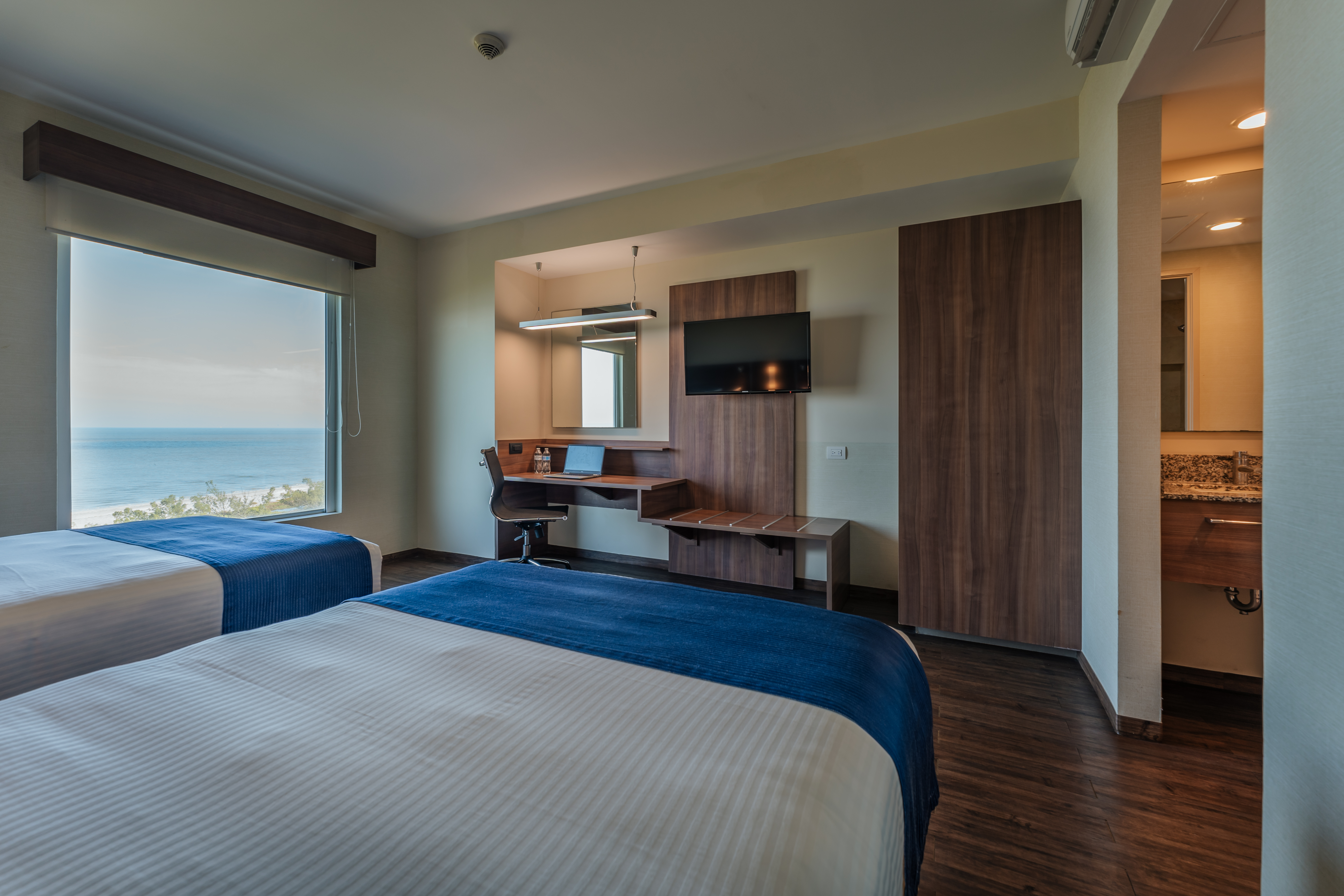 Double Two Double Beds