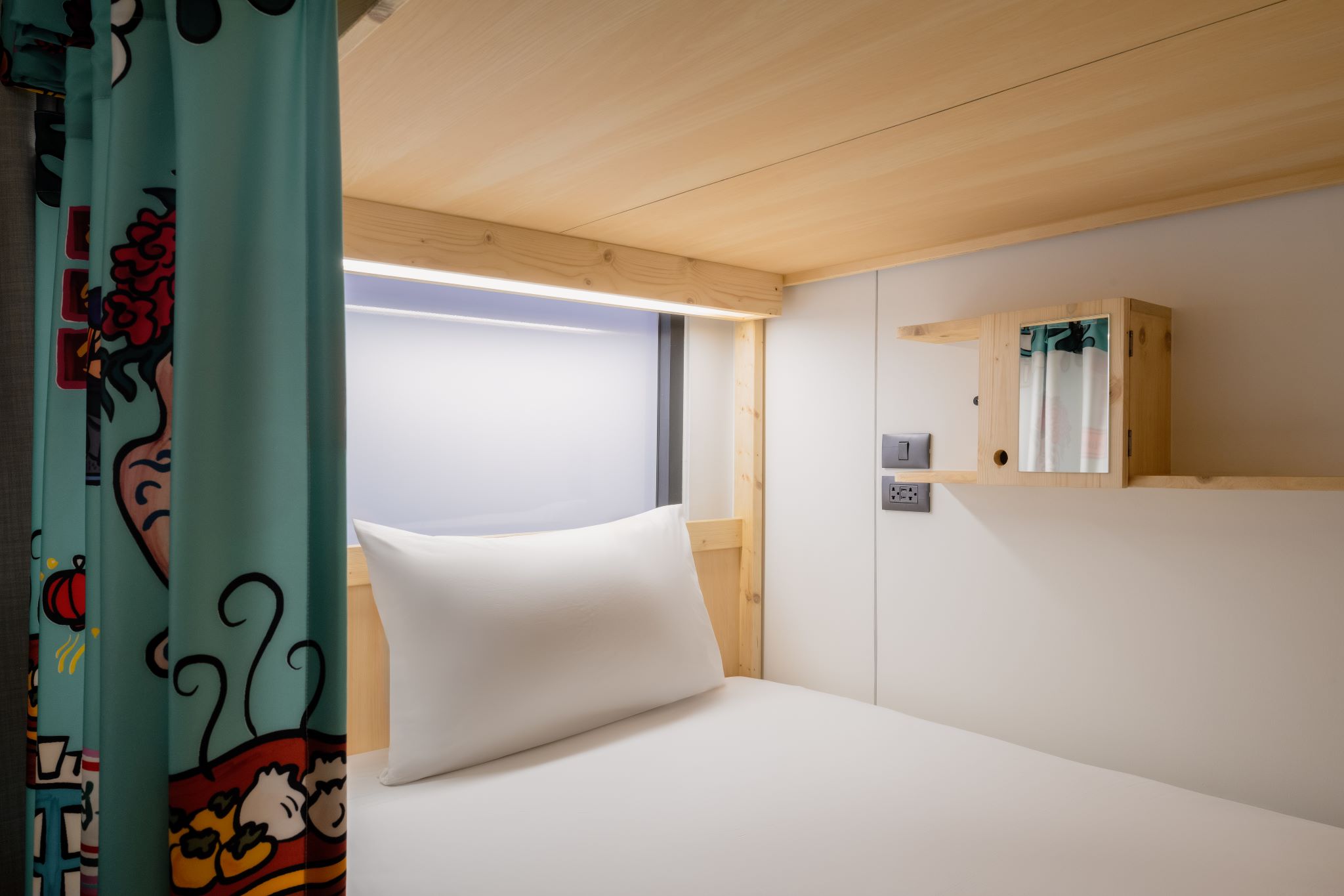 Bed in Dormitory Female Room