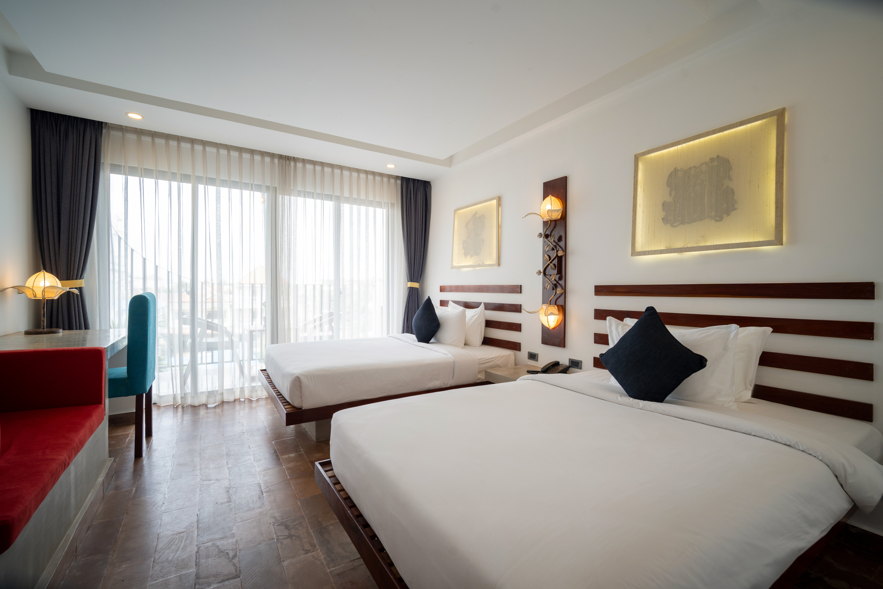 Twin Deluxe Pool View