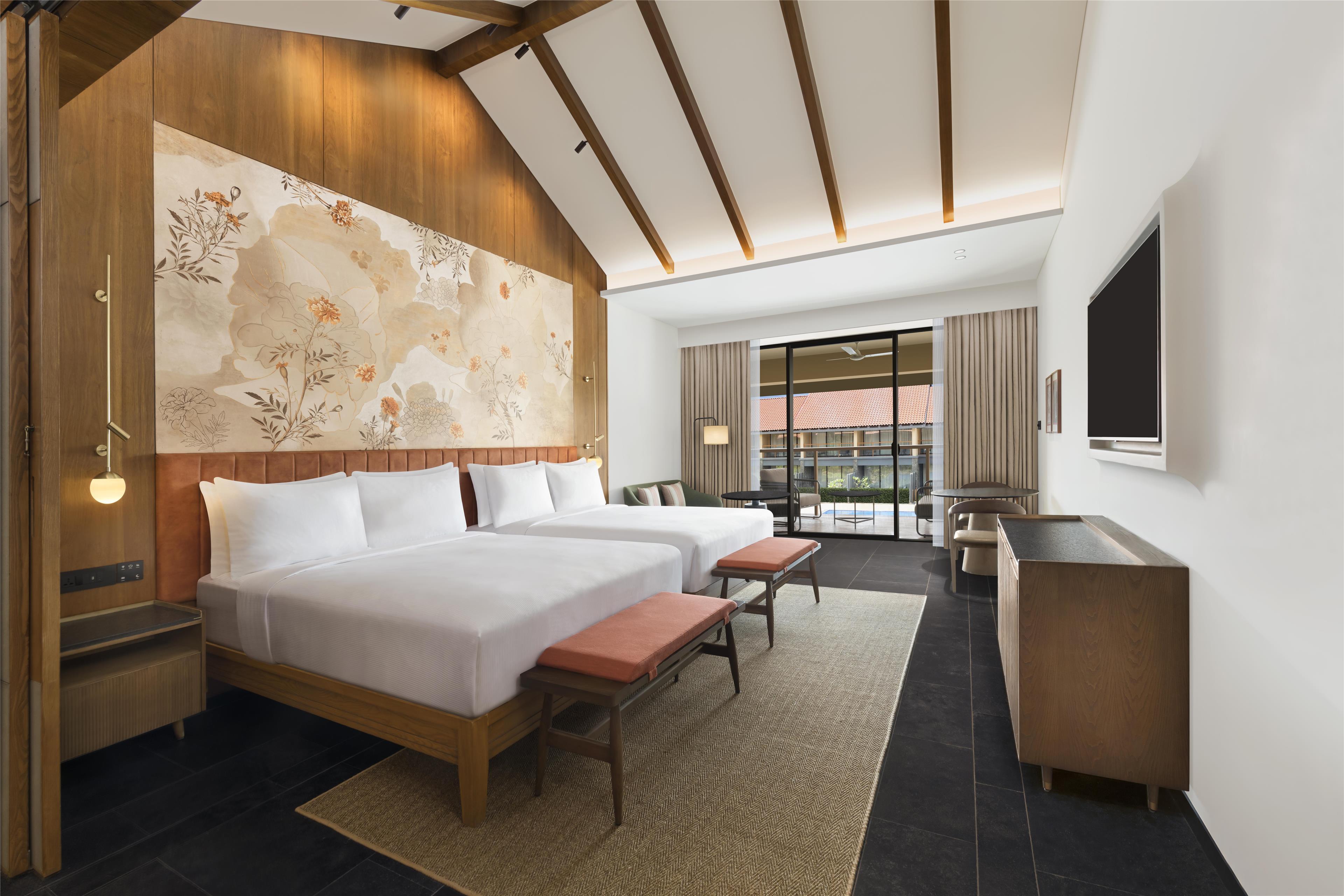 Double Two Queen Beds Premium