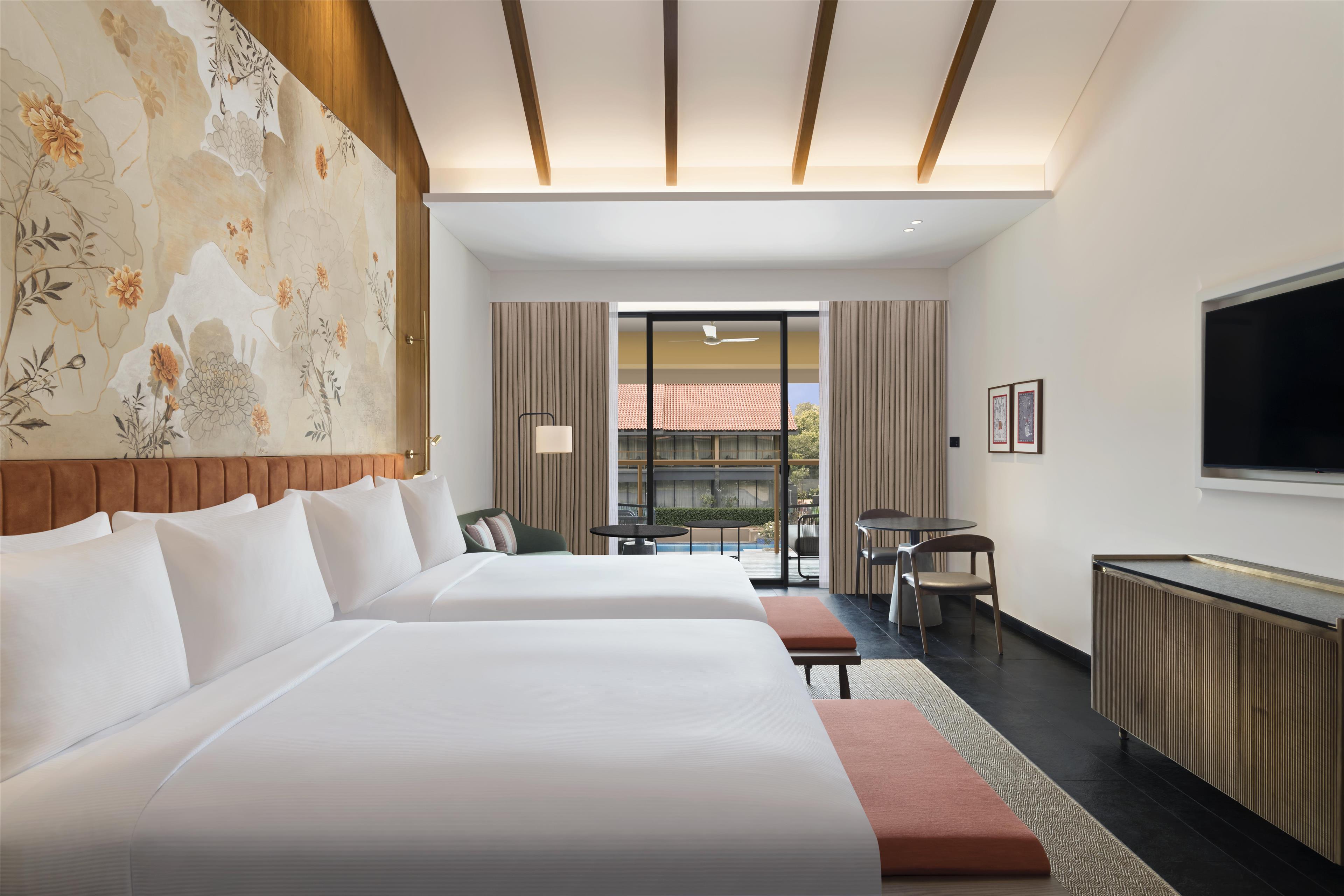 Double Two Queen Beds Premium