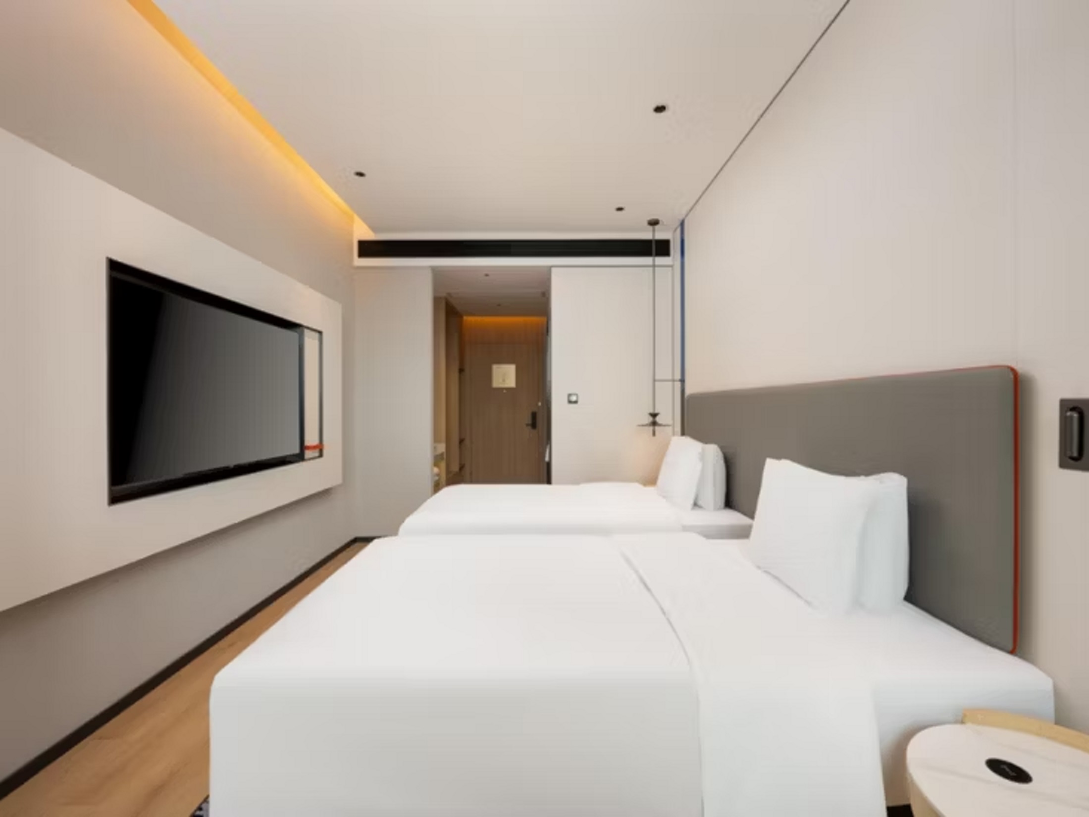 Double Two Double Beds