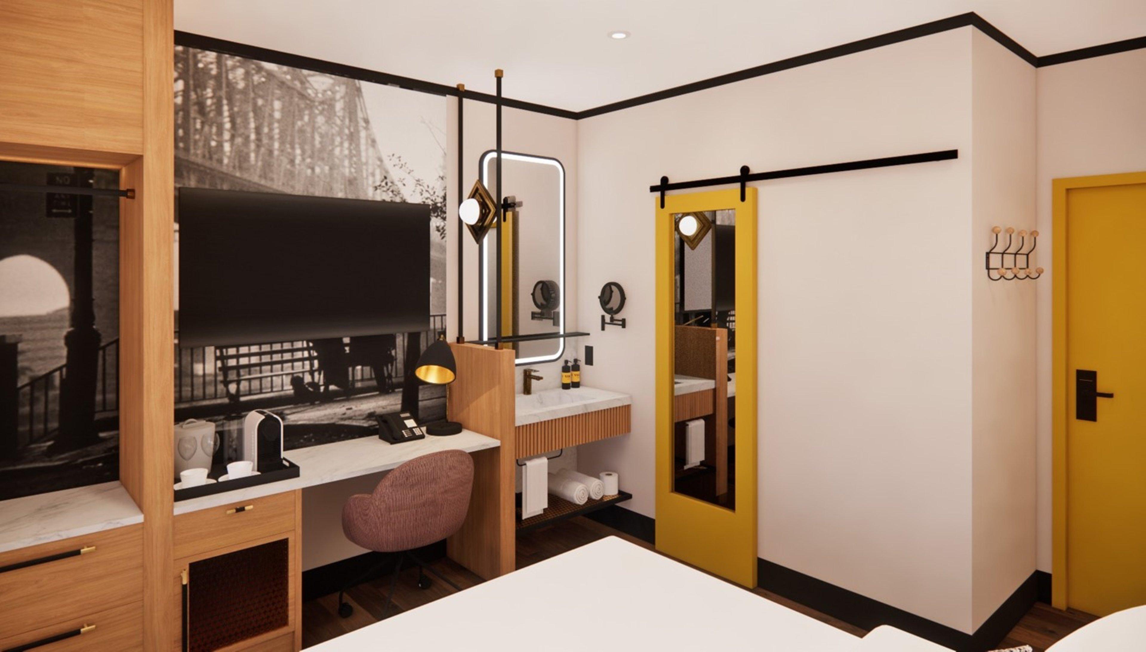 Double City View Queen Bed