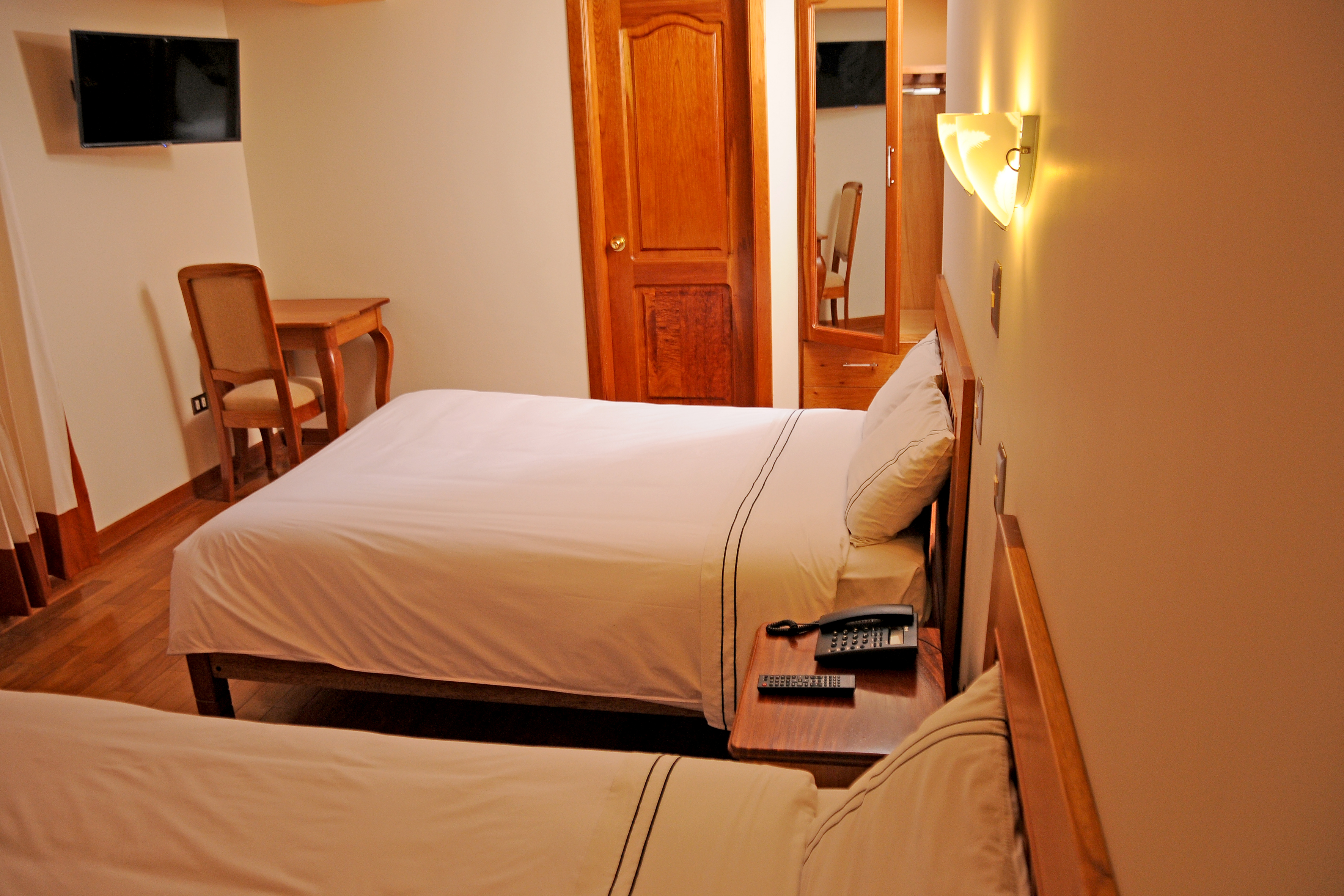 Double Two Double Beds with Views