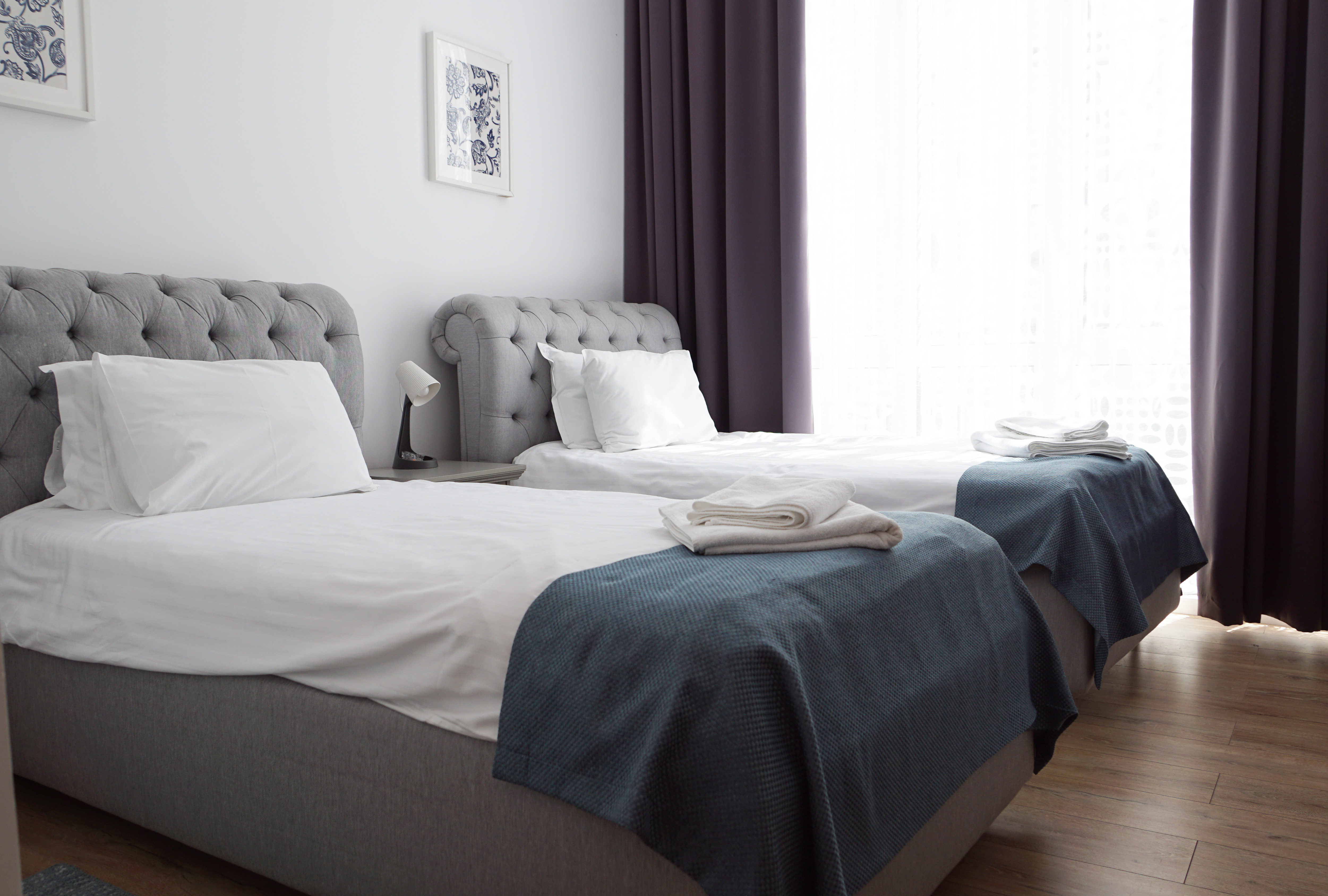 Twin Two Double Beds