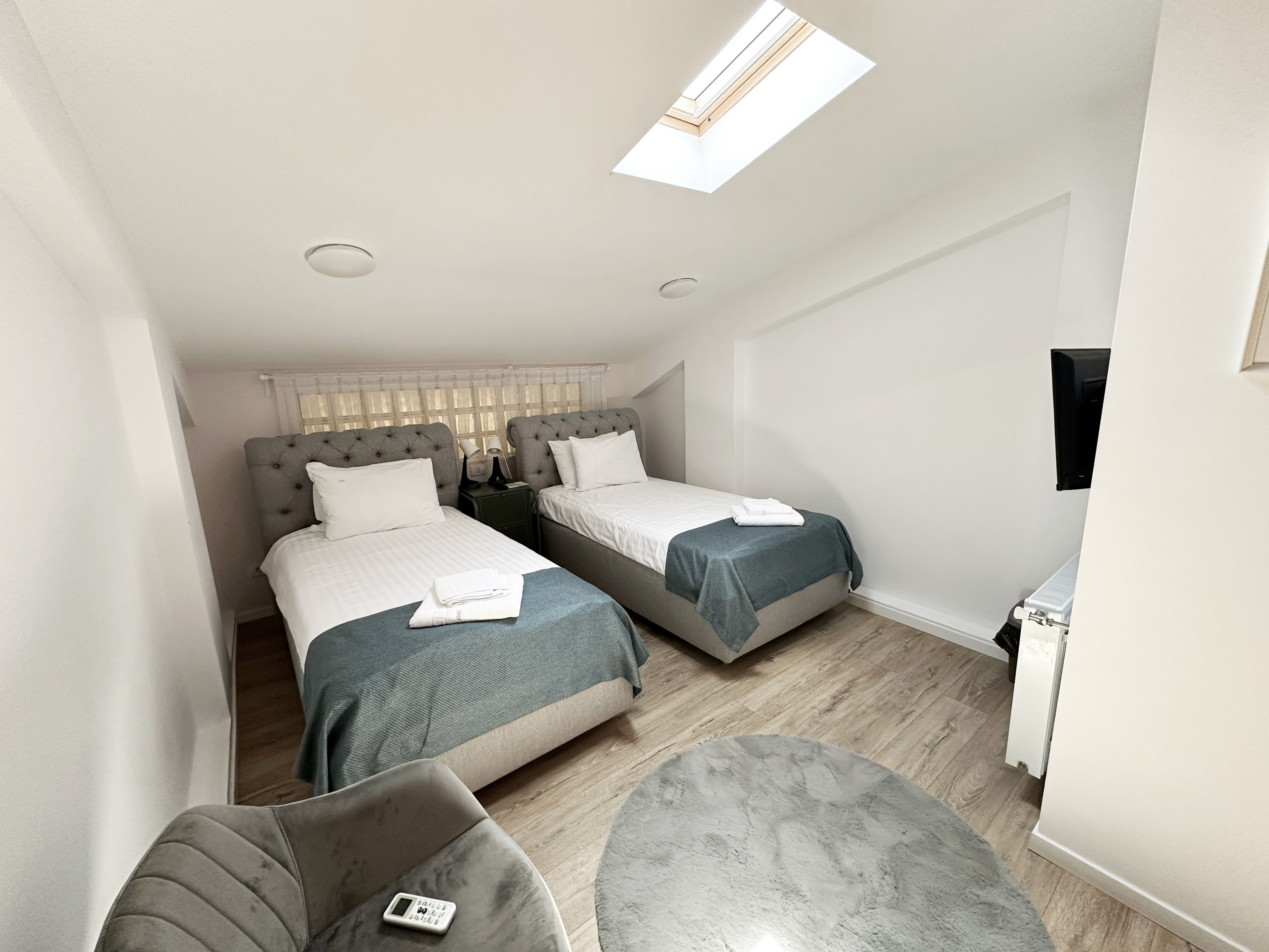 Twin Two Double Beds