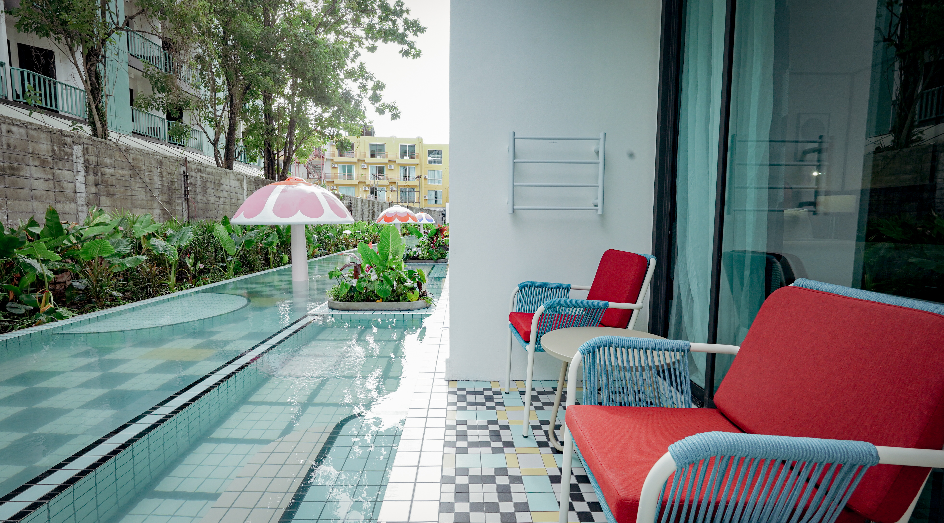 Family Room Pool View