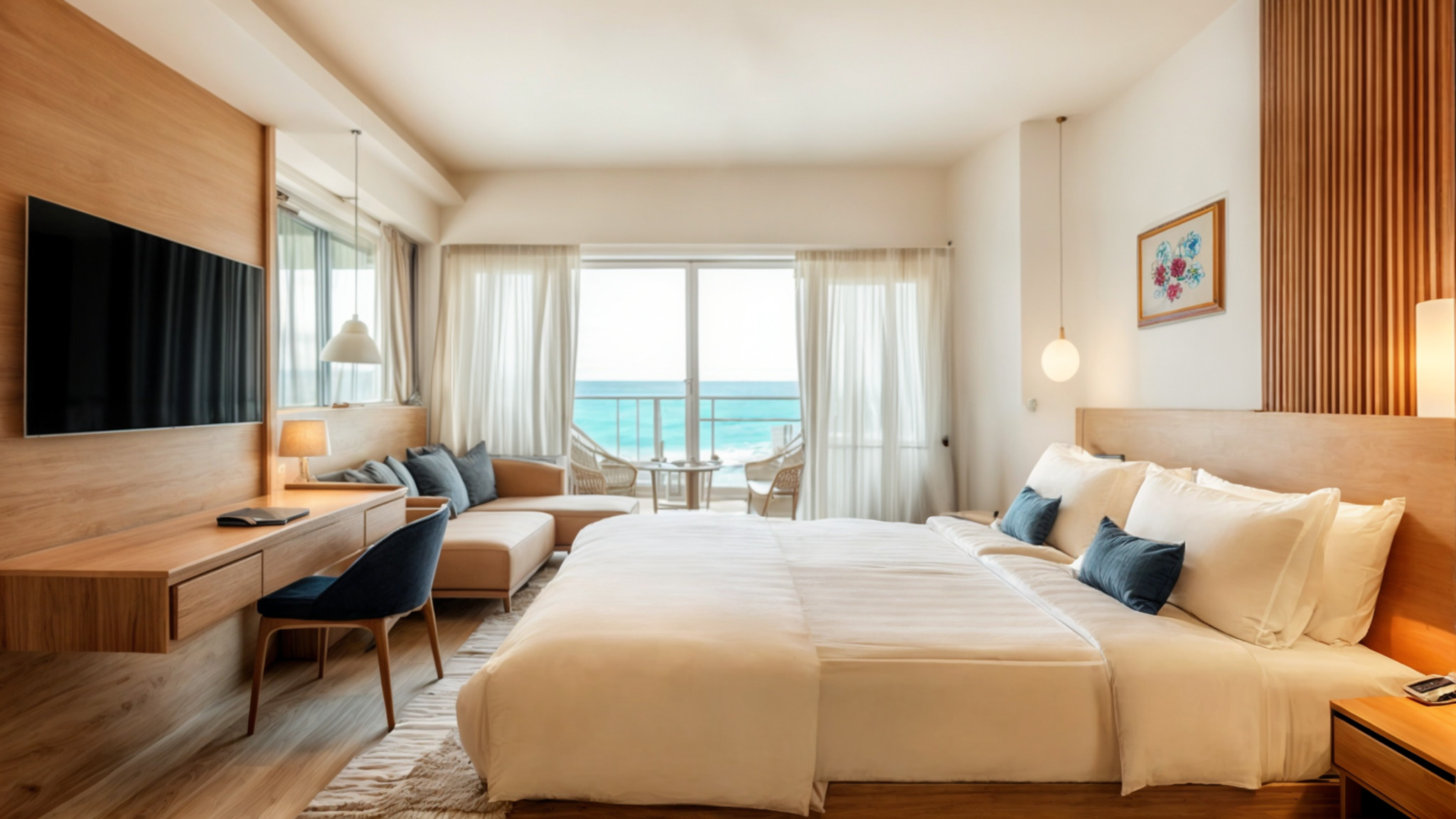 Family Room Deluxe Sea View