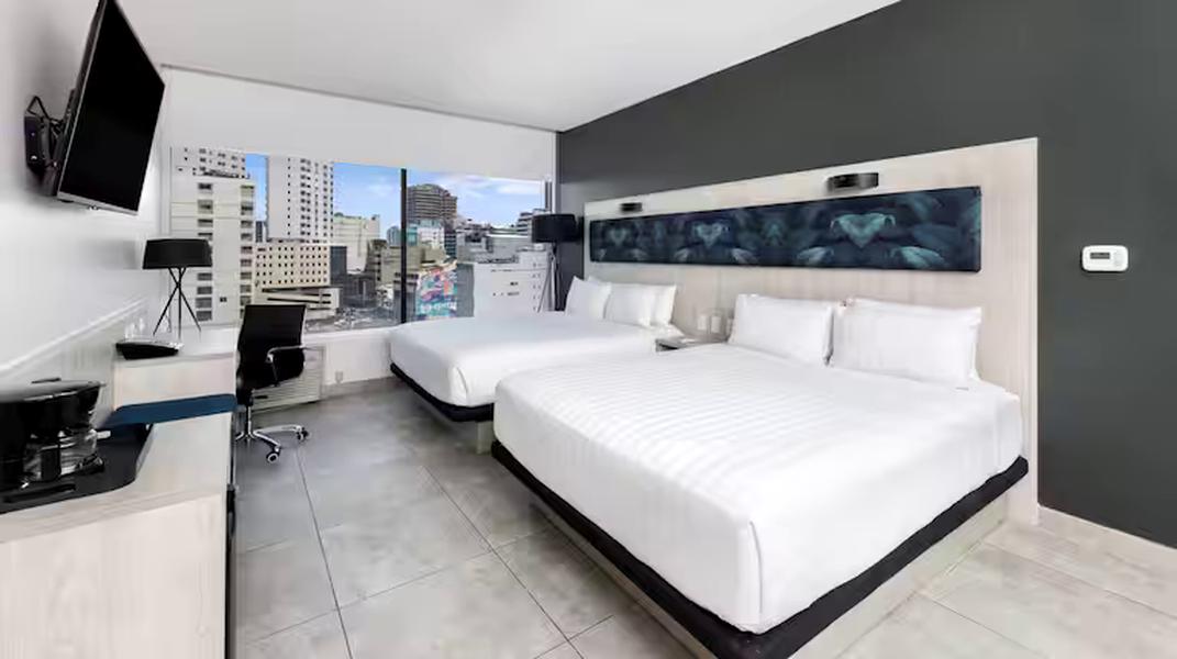 Double Two Queen Beds