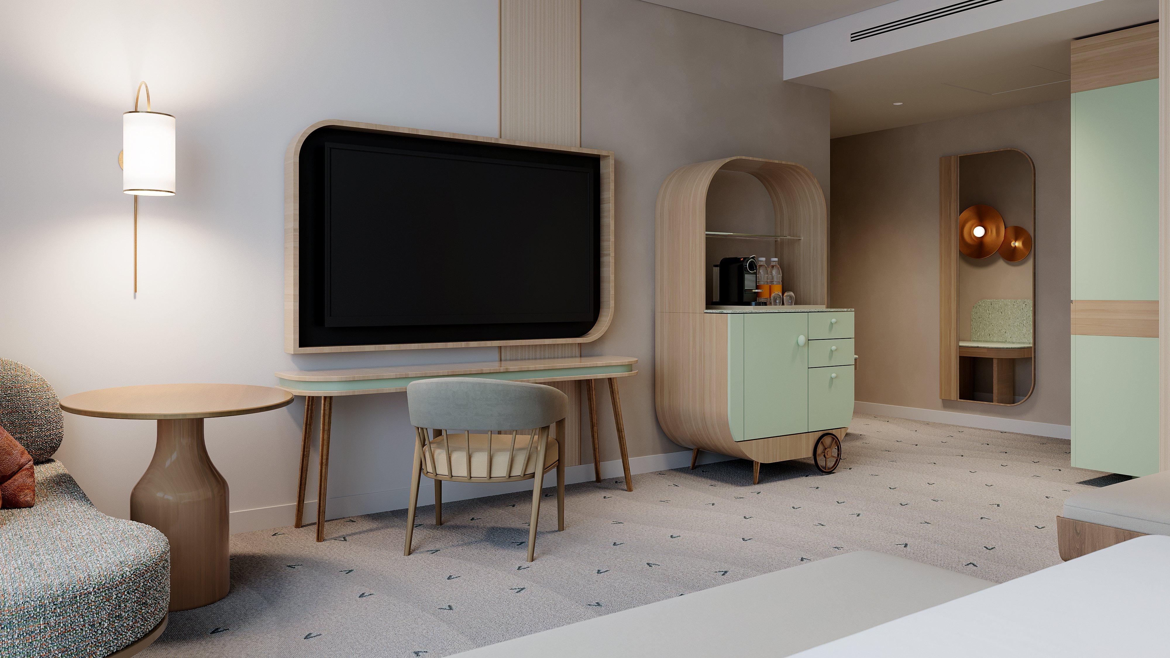 Double Two Queen Beds Premium