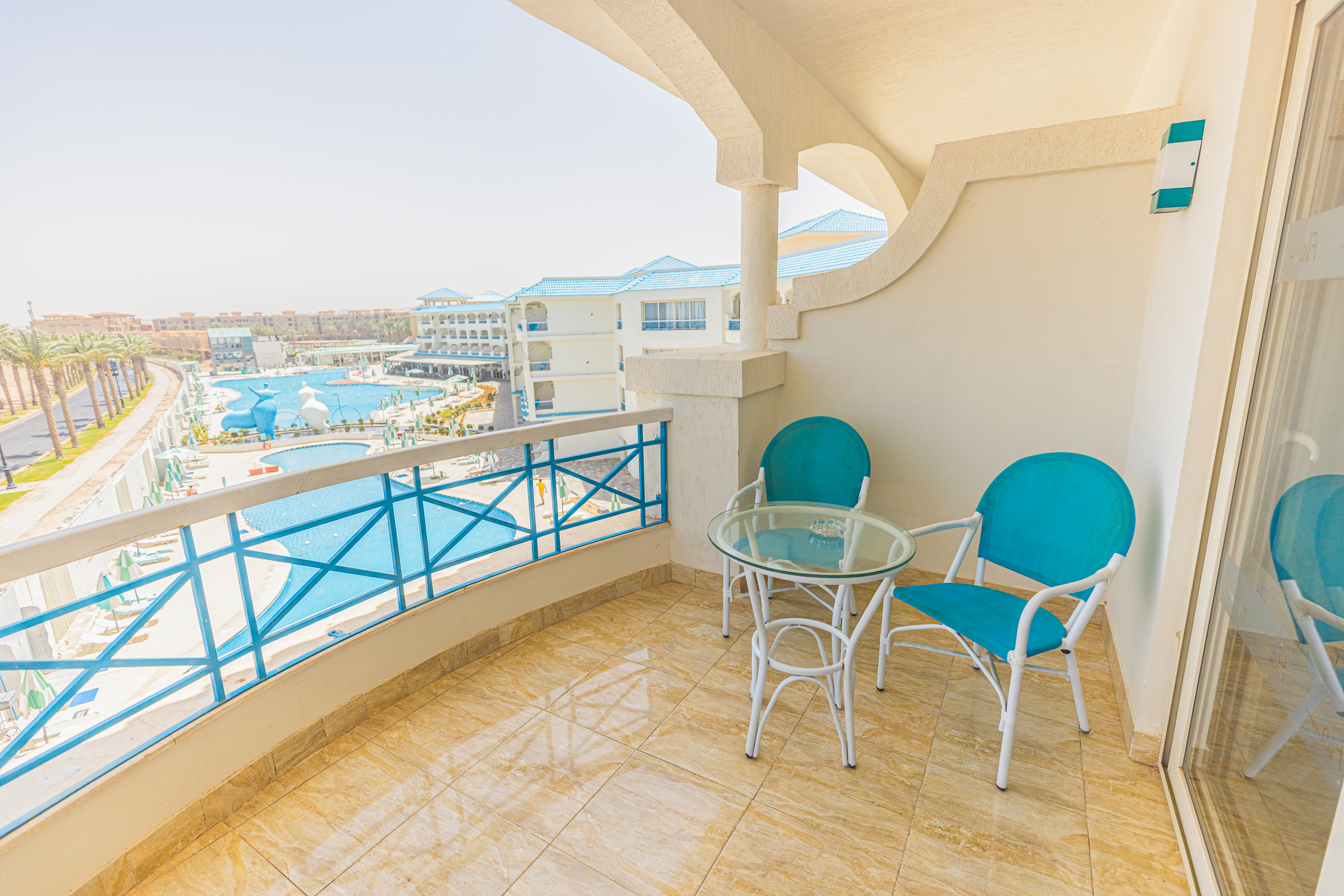 Double Pool View Two Double Beds