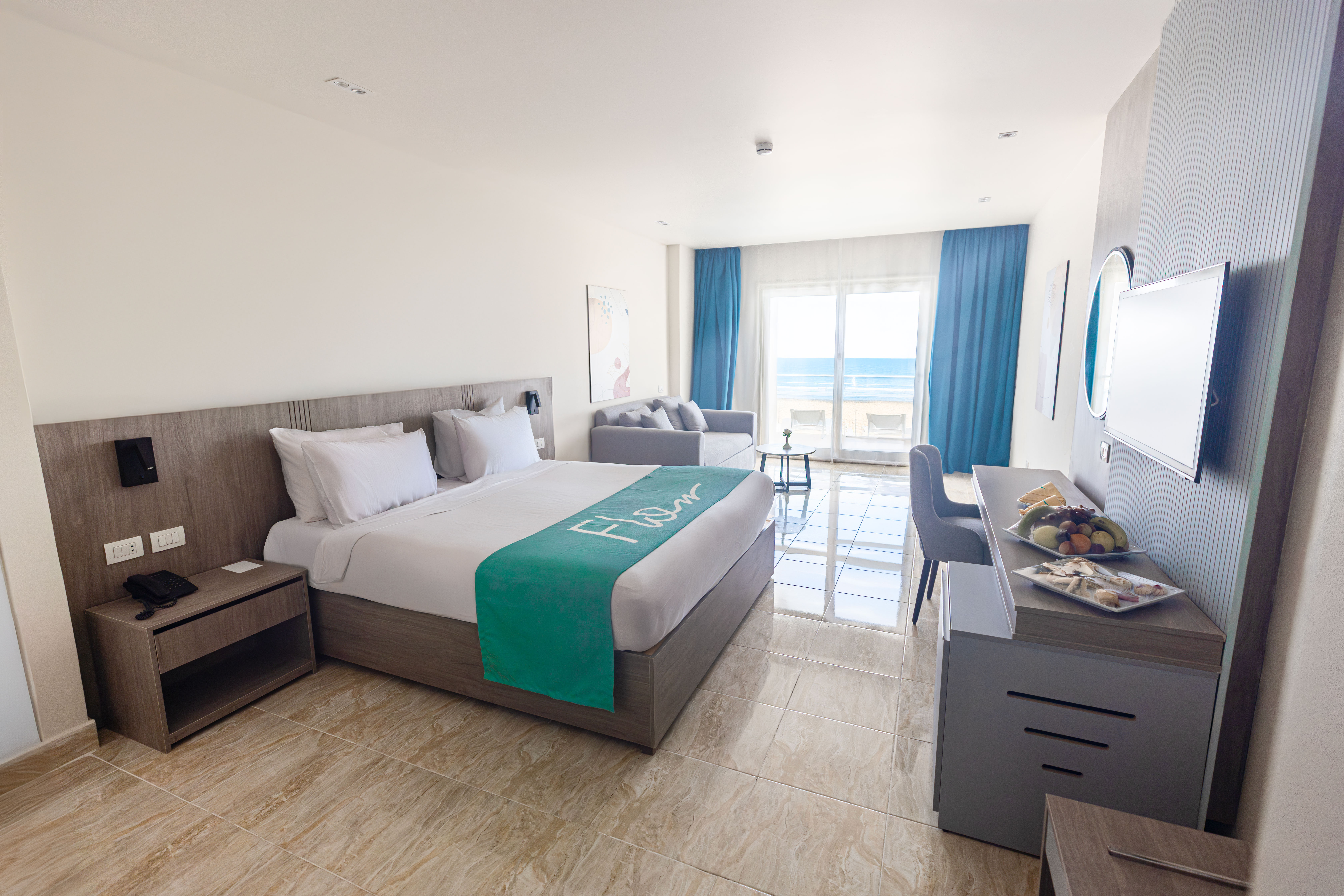 Double Pool View Two Double Beds