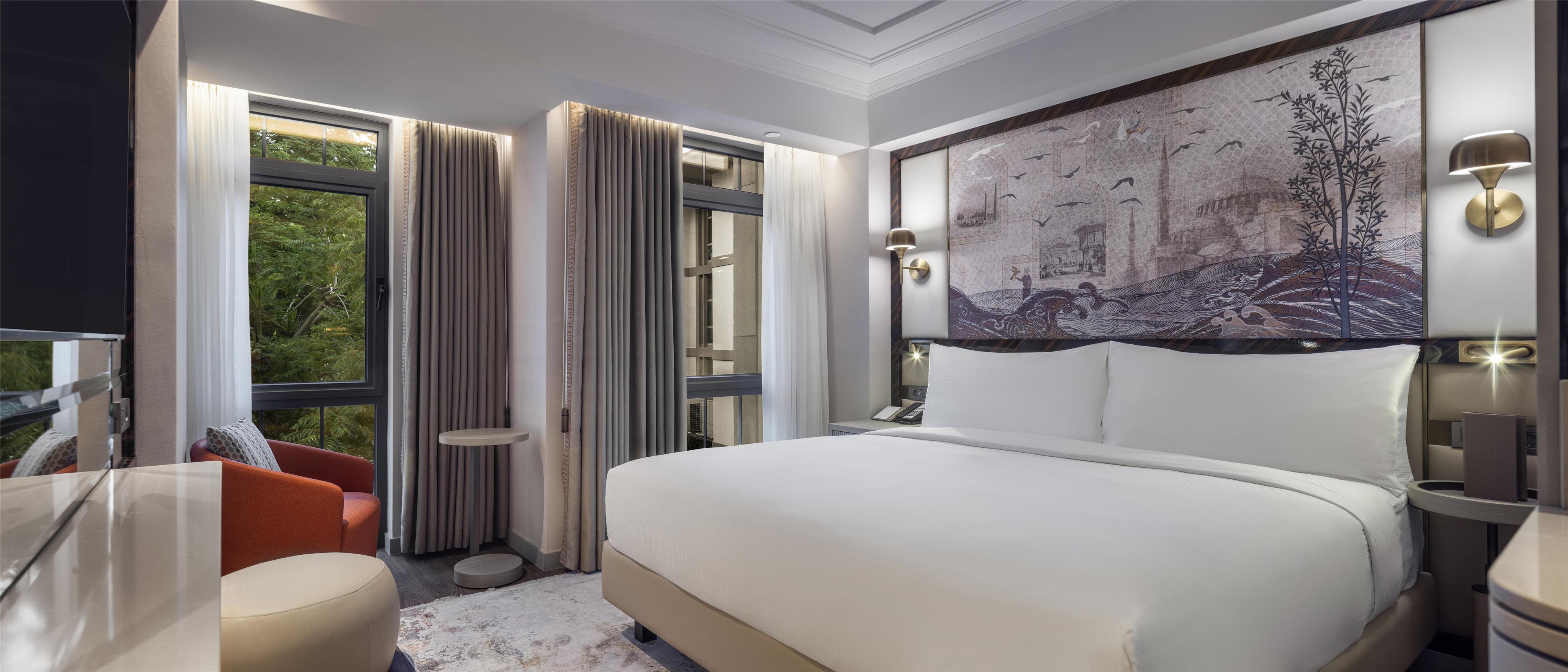 Double Guest Room King Bed